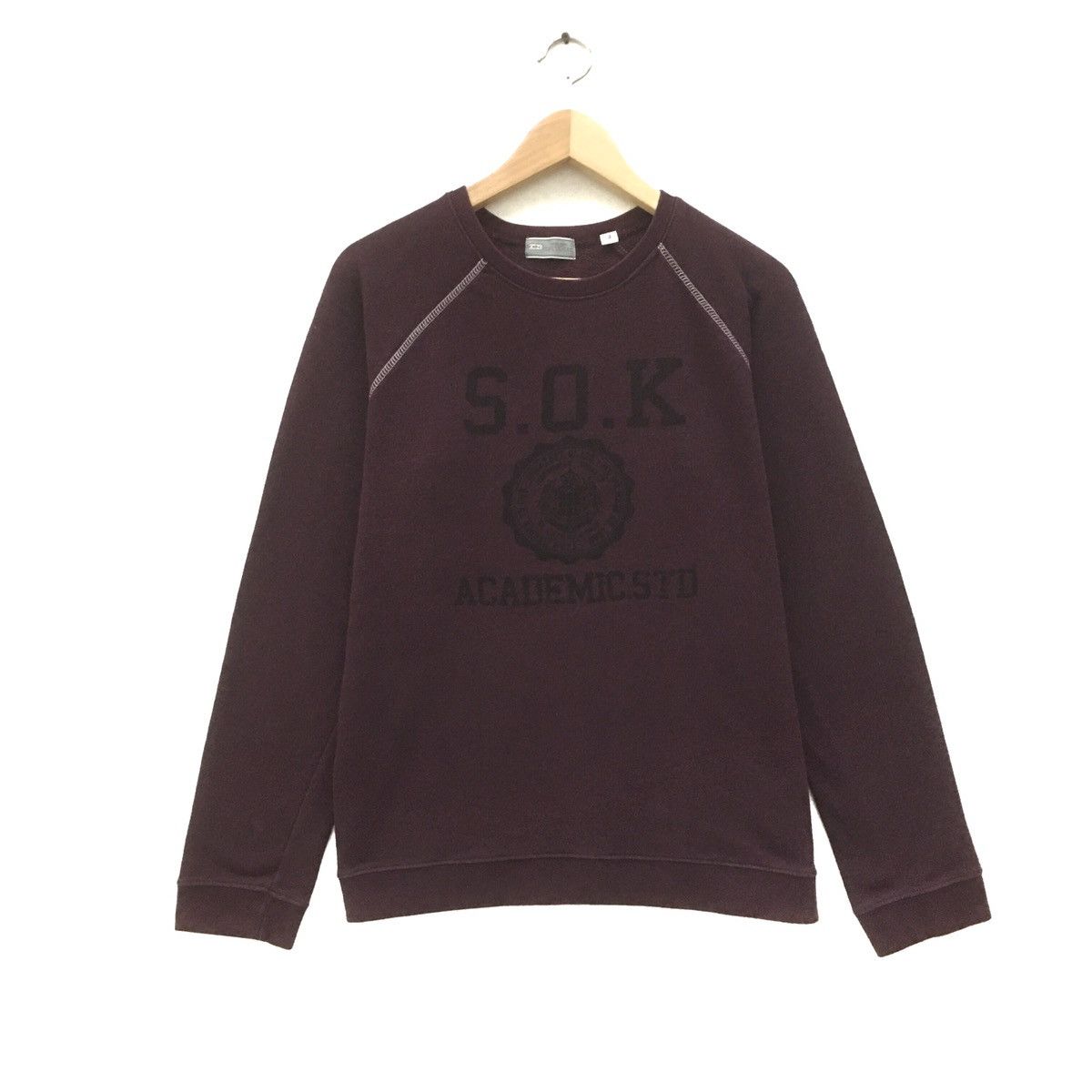Vintage Vintage Academic Std Sweatshirt Crew Neck Size US M / EU 48-50 / 2 - 1 Thumbnail