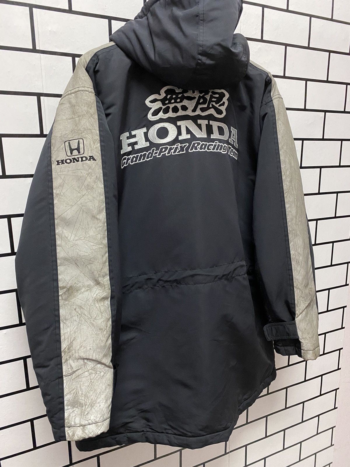 Honda × Vintage Vintage Honda Mugen Racing Team Embroidery Down Parka Jacket Size US M / EU 48-50 / 2 - 18 Thumbnail