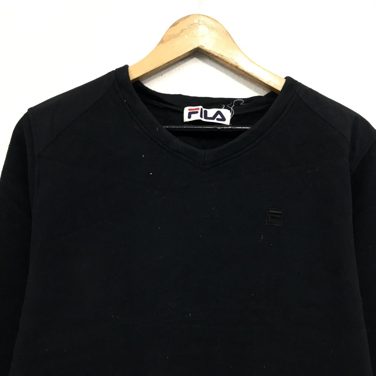 Fila × Vintage Vintage FILA Sweatshirt Crew Neck Embroidery Spellout FILA Size US M / EU 48-50 / 2 - 3 Thumbnail