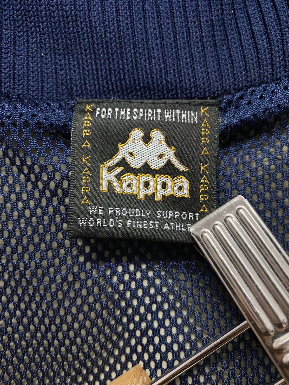 Kappa × Vintage Vintage 90’s Kappa Big Logo Windbreaker Waterproof Jacket Size US L / EU 52-54 / 3 - 19 Thumbnail