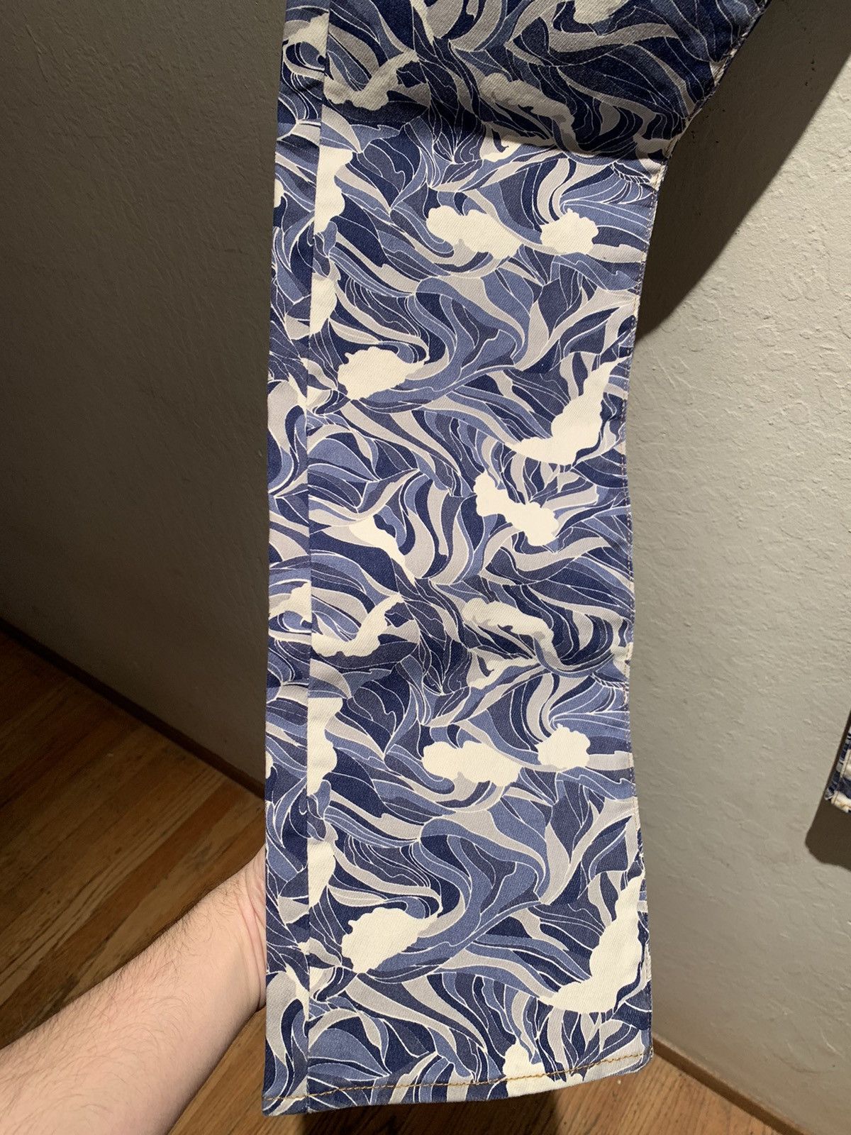 Designer × Levi's *RARE* Levi’s Aquamarine Print 501 Sample Denim Jeans - 32 Size US 32 / EU 48 - 5 Thumbnail