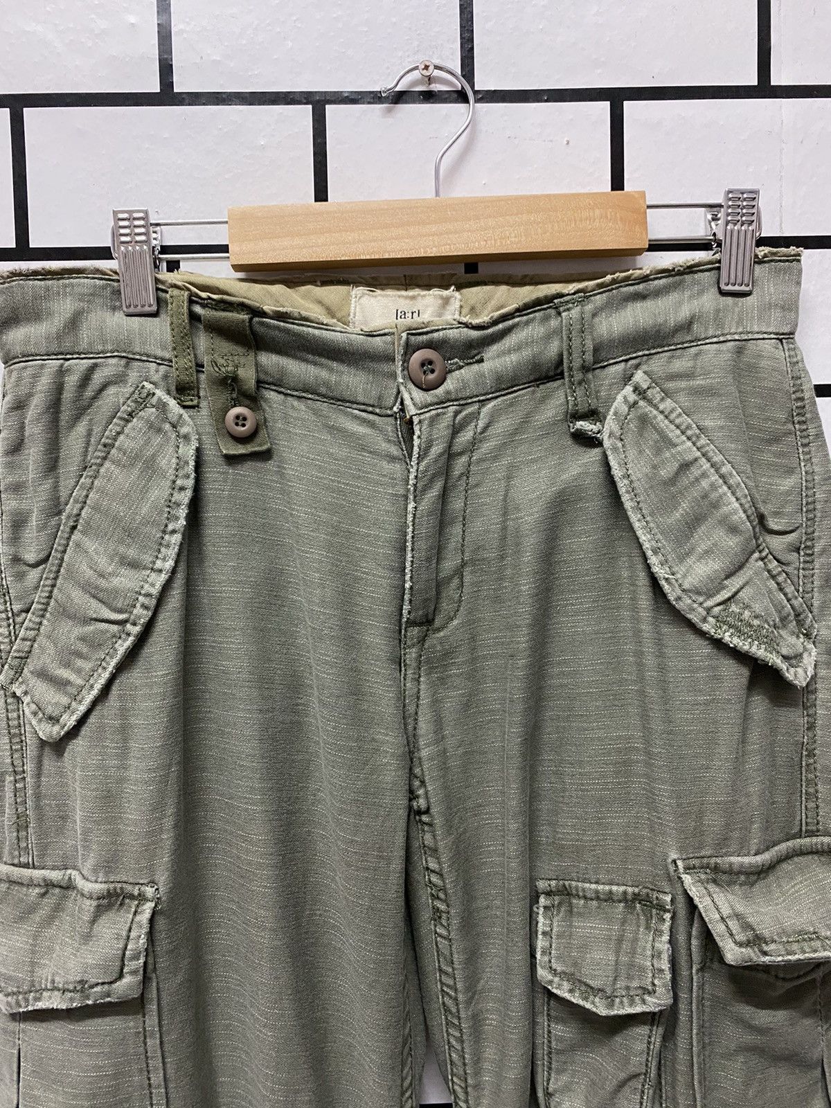 Designer × Japanese Brand la:rl Japan Technical Utility multi Pocket Cargo Pants Size US 30 / EU 46 - 11 Thumbnail
