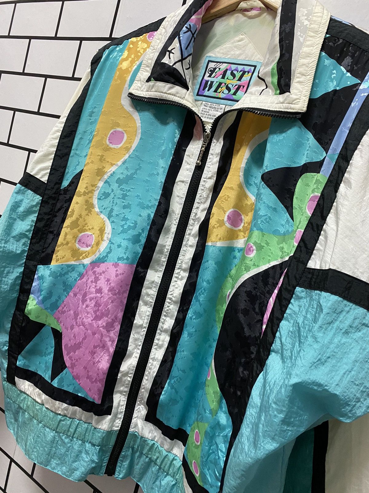 Designer × Japanese Brand Vintage 90’s East West Pop Art Light Jacket Size US L / EU 52-54 / 3 - 4 Thumbnail