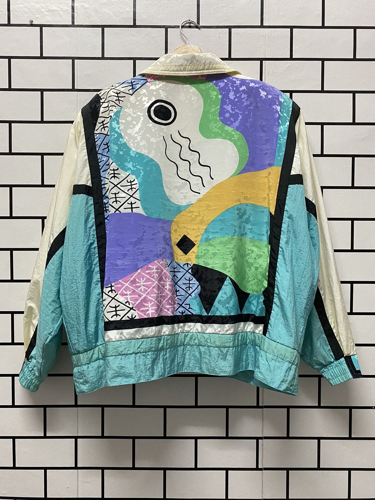 Designer × Japanese Brand Vintage 90’s East West Pop Art Light Jacket Size US L / EU 52-54 / 3 - 2 Thumbnail