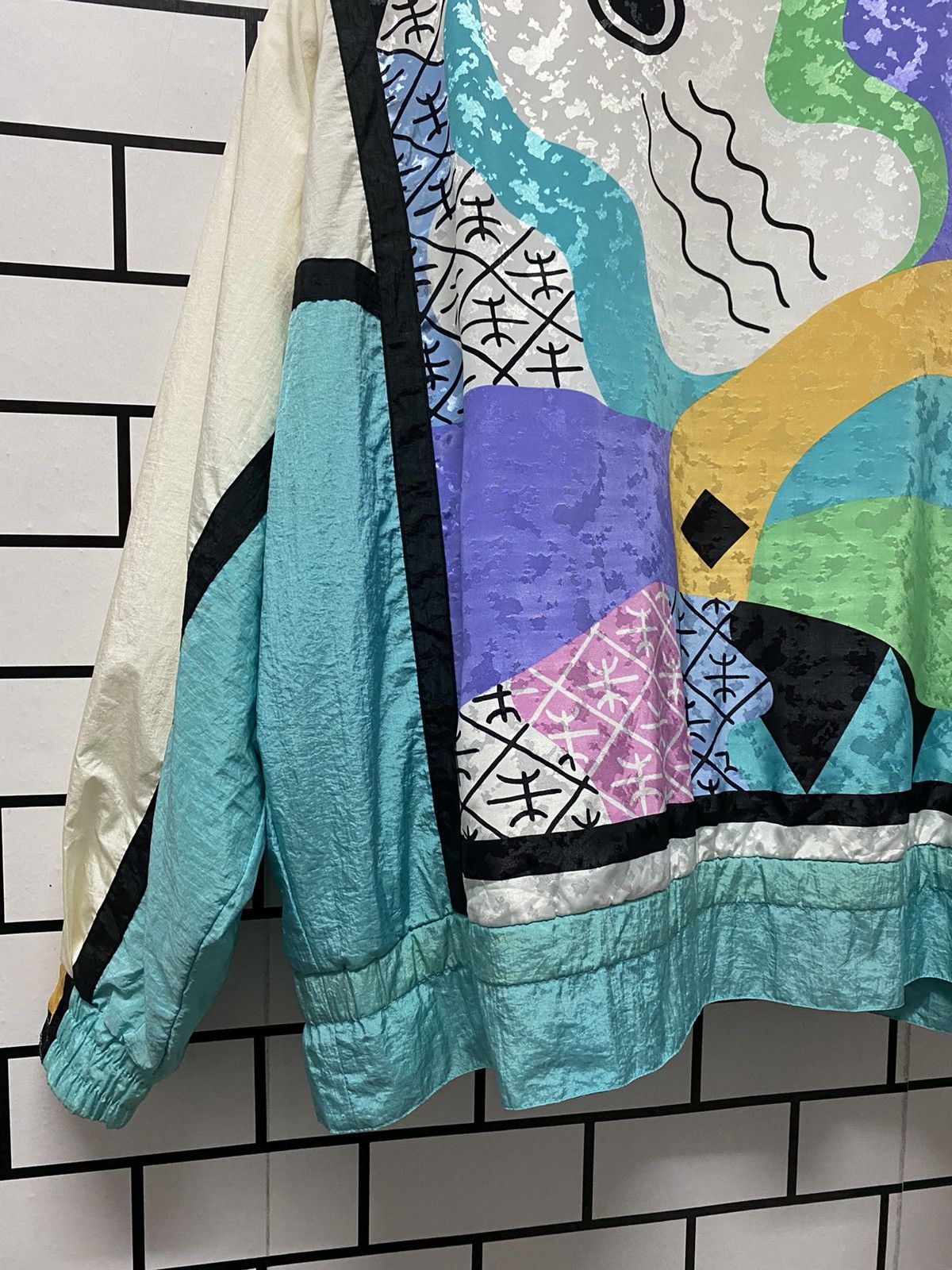Designer × Japanese Brand Vintage 90’s East West Pop Art Light Jacket Size US L / EU 52-54 / 3 - 9 Thumbnail