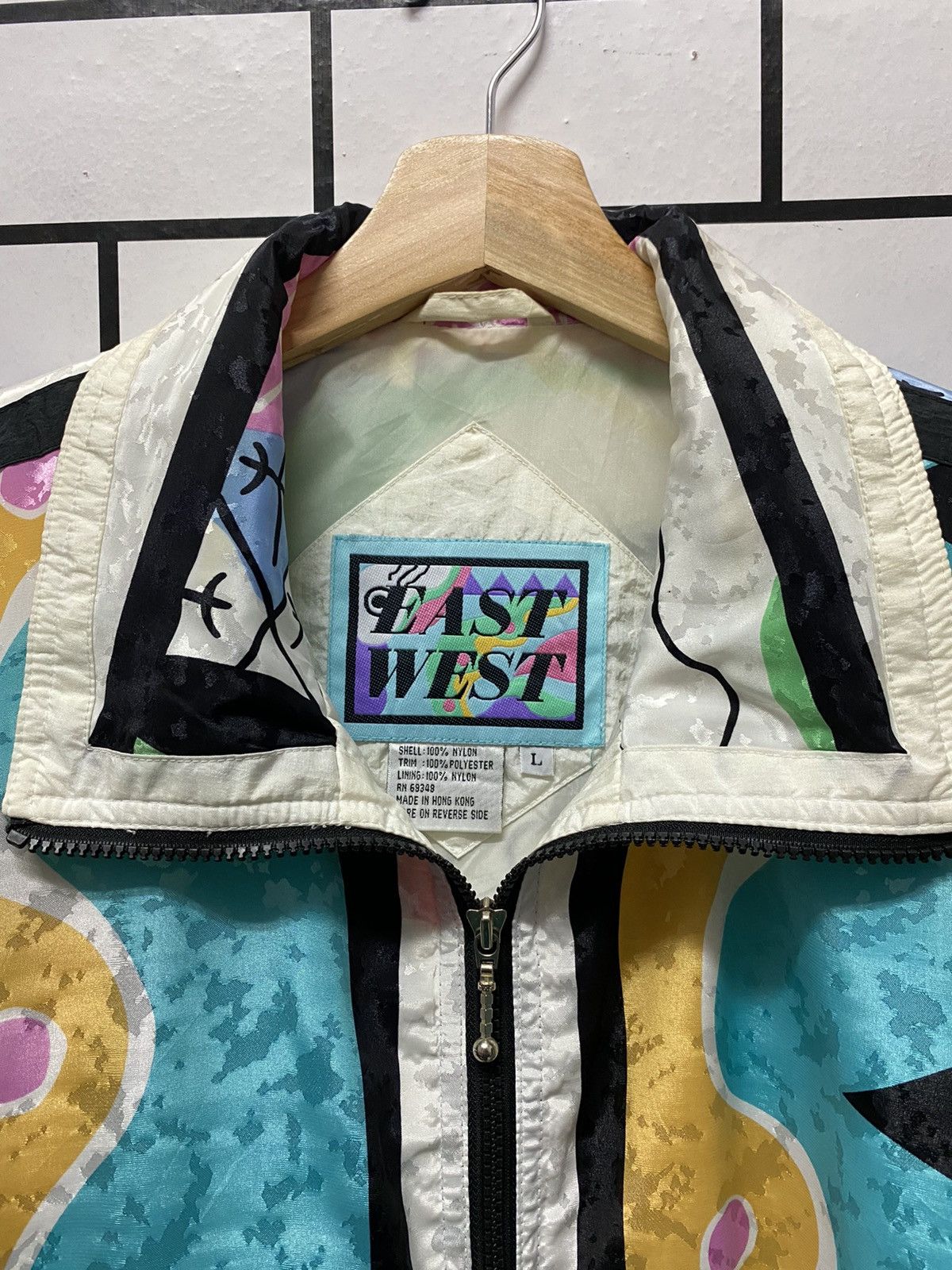 Designer × Japanese Brand Vintage 90’s East West Pop Art Light Jacket Size US L / EU 52-54 / 3 - 10 Thumbnail