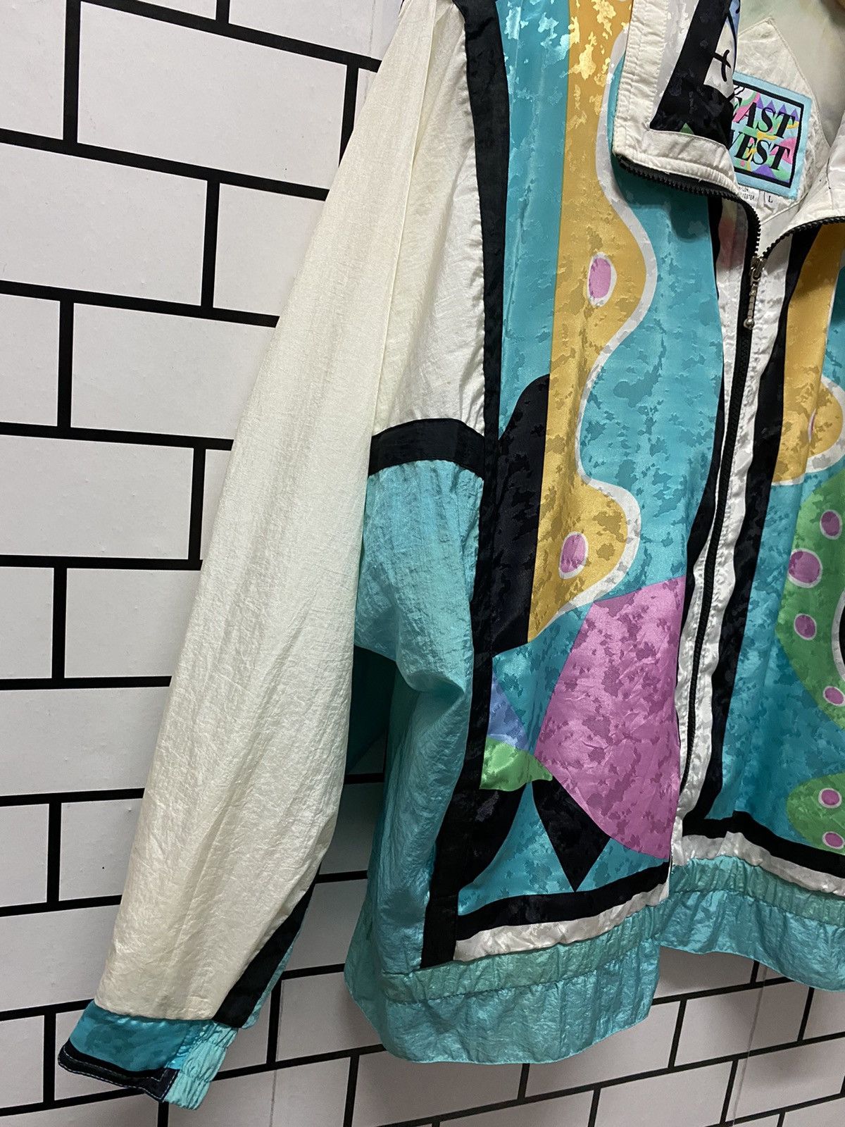 Designer × Japanese Brand Vintage 90’s East West Pop Art Light Jacket Size US L / EU 52-54 / 3 - 6 Thumbnail