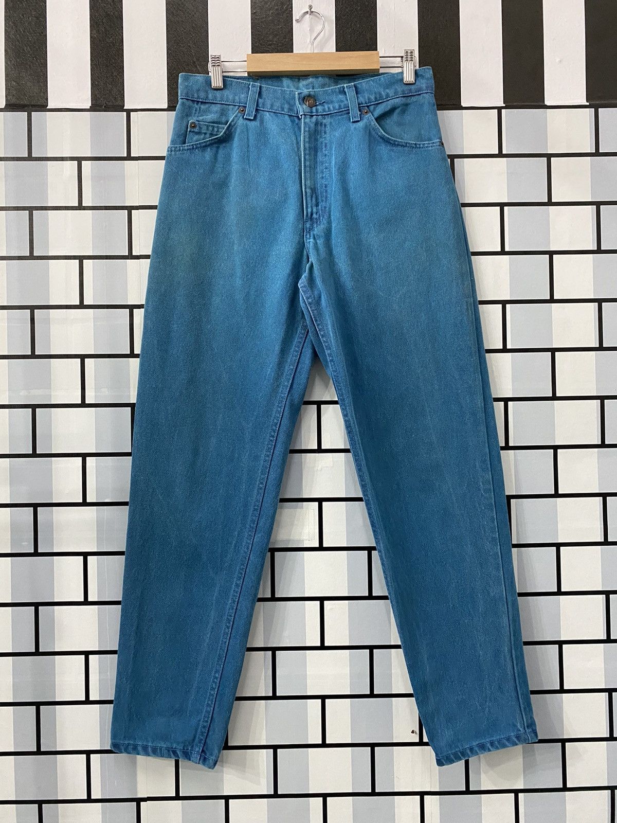 Levi's × Vintage Vintage 80’s Levis 550 Orange Tab Single R Denim Pants Size US 30 / EU 46 - 3 Thumbnail