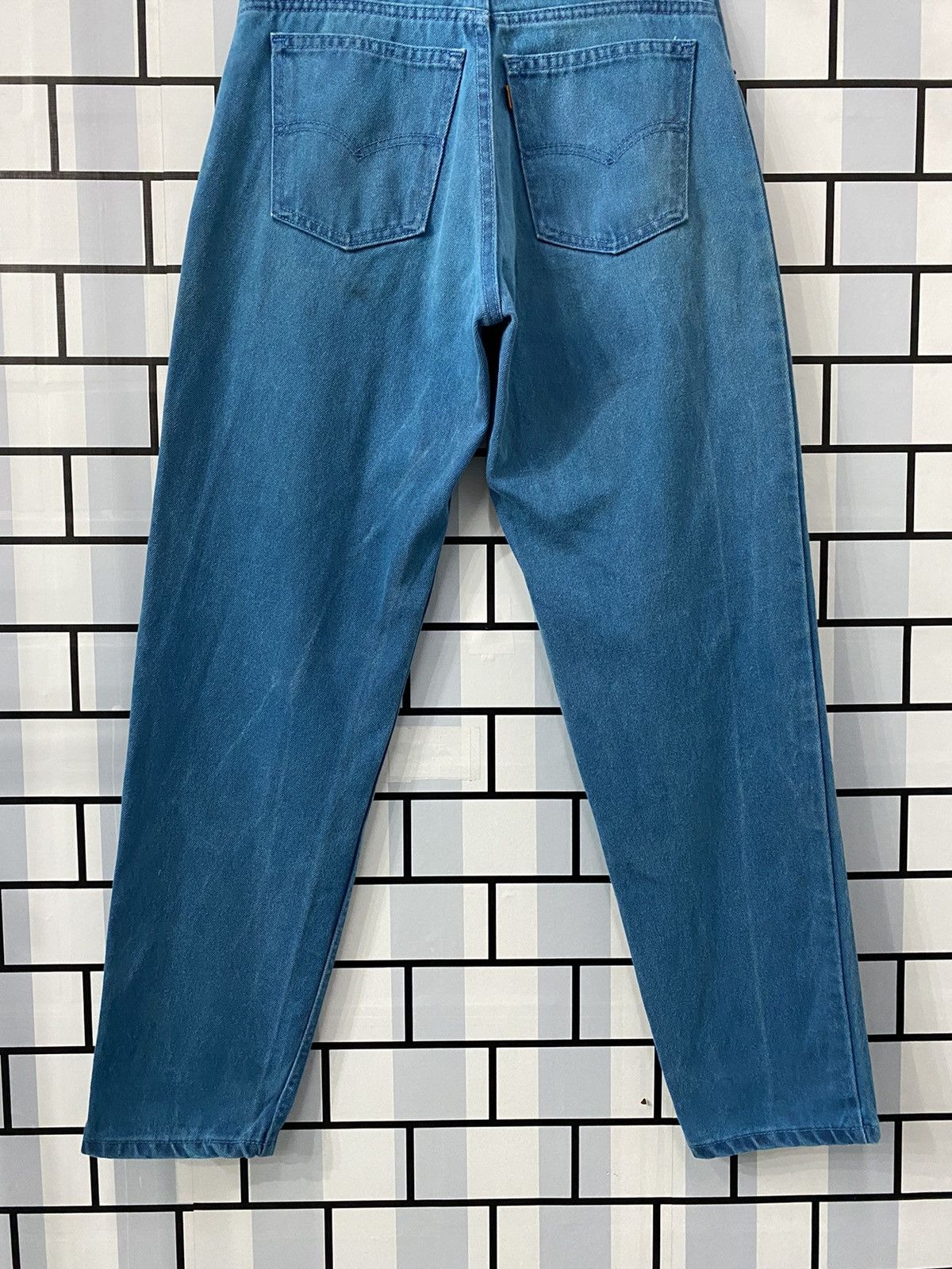 Levi's × Vintage Vintage 80’s Levis 550 Orange Tab Single R Denim Pants Size US 30 / EU 46 - 7 Thumbnail