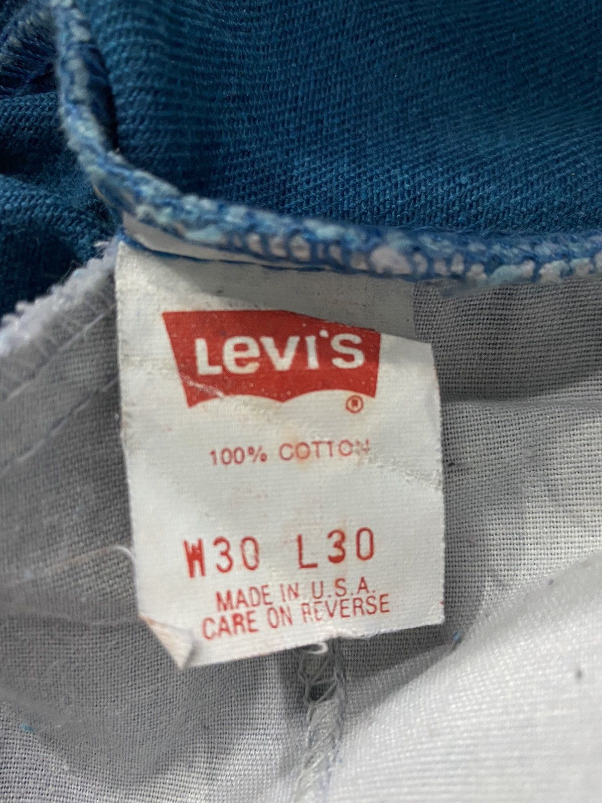 Levi's × Vintage Vintage 80’s Levis 550 Orange Tab Single R Denim Pants Size US 30 / EU 46 - 13 Thumbnail
