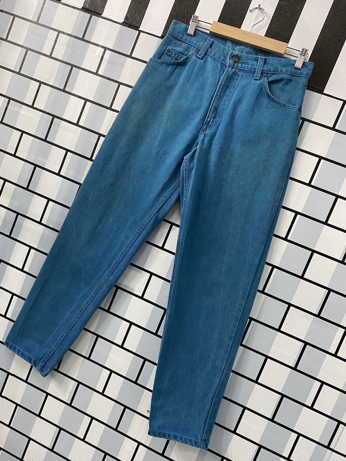Levi's × Vintage Vintage 80’s Levis 550 Orange Tab Single R Denim Pants Size US 30 / EU 46 - 4 Thumbnail