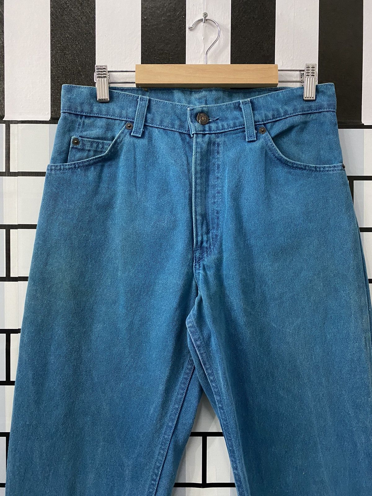 Levi's × Vintage Vintage 80’s Levis 550 Orange Tab Single R Denim Pants Size US 30 / EU 46 - 5 Thumbnail