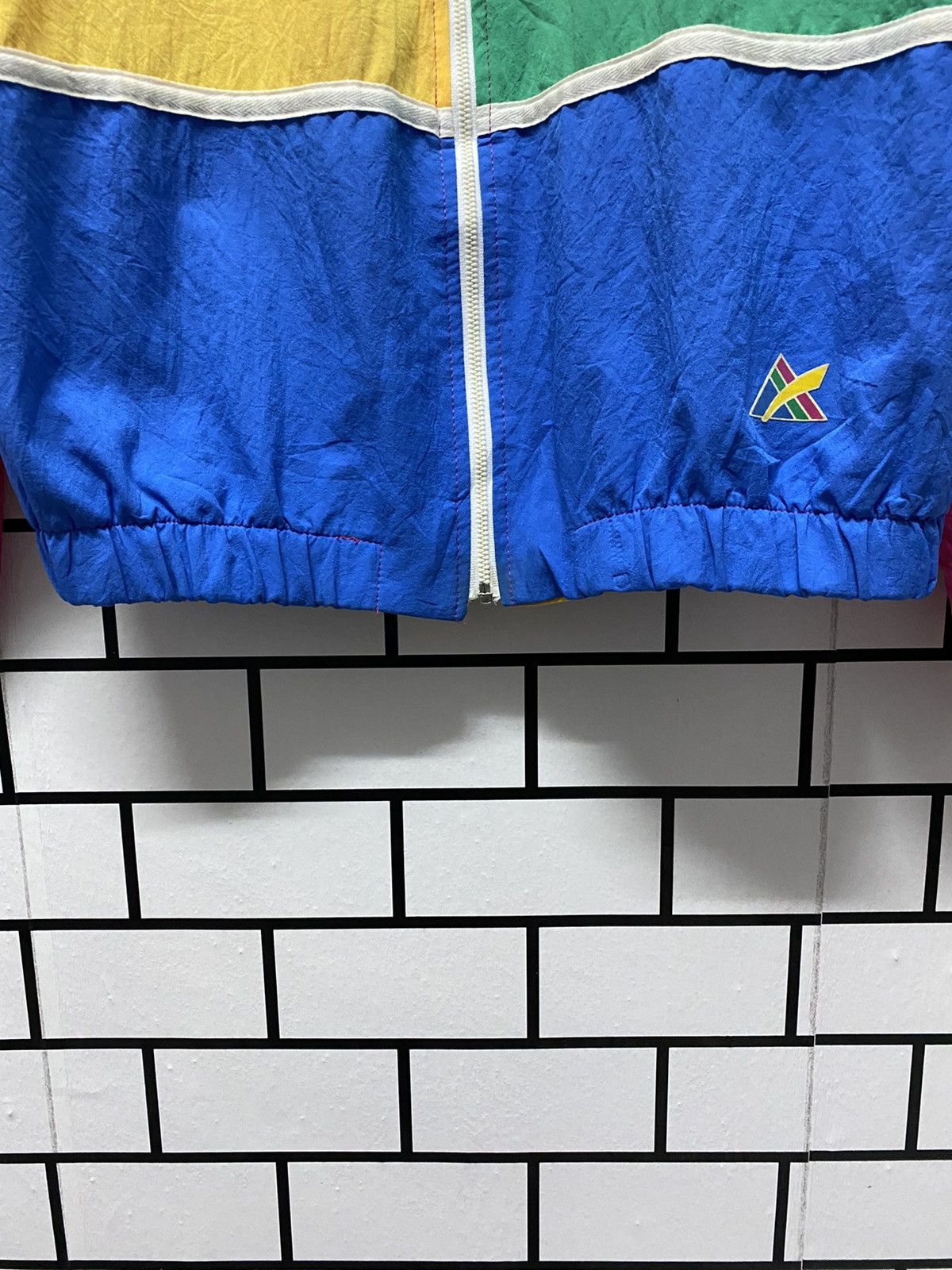 Vintage Vintage 80’s Cricket Lane Multi Colour talon Zipper Jacket Size US L / EU 52-54 / 3 - 7 Thumbnail