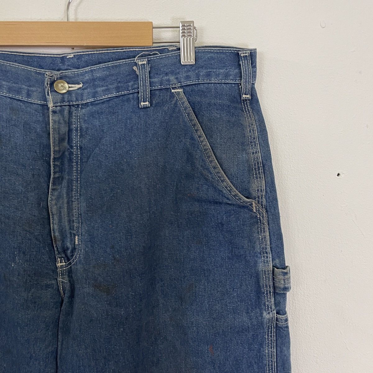 Carhartt Vintage Carhatt Workwear Denim Pants Size US 36 / EU 52 - 2 Thumbnail