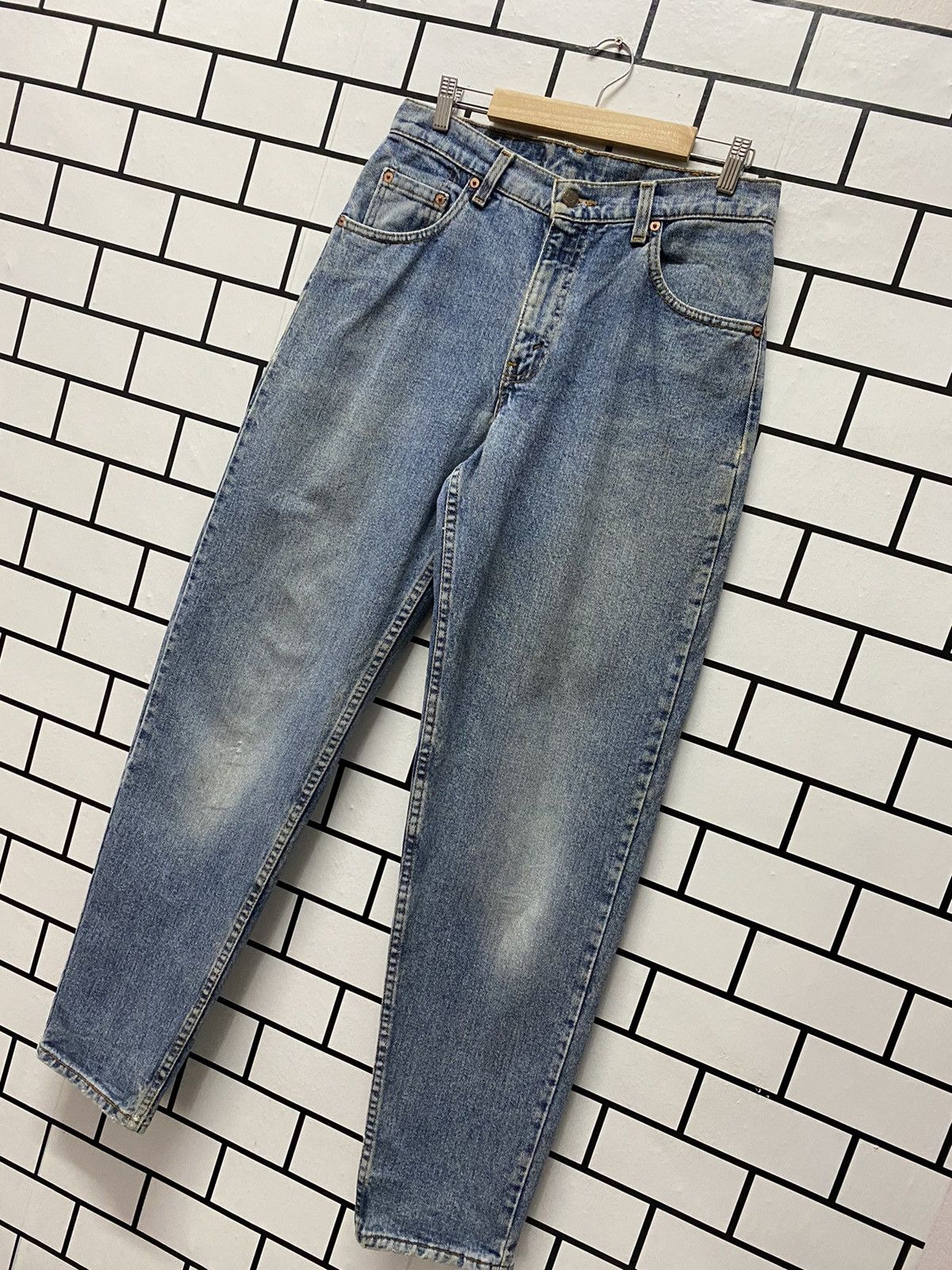 Levi's × Vintage Vintage Levis 560 Light Blue Stonewash Made in USA 30X32 Size US 30 / EU 46 - 3 Thumbnail