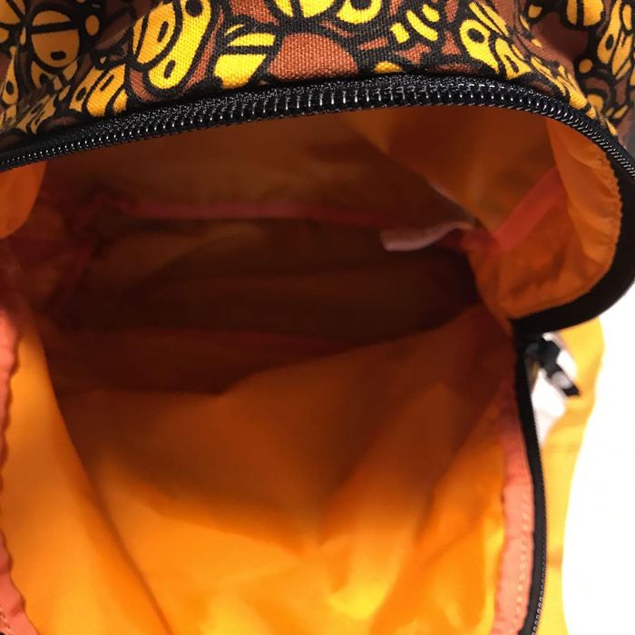 Bape A BATHING APE Baby Milo Mini Backpack/ Rucksack Yellow Grailed