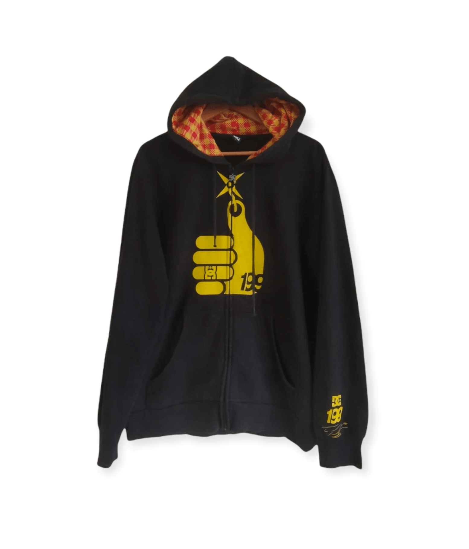 DC × Vintage Rare Vintage Dc Pastrana Big Logo Hoodie Size US L / EU 52-54 / 3 - 2 Thumbnail