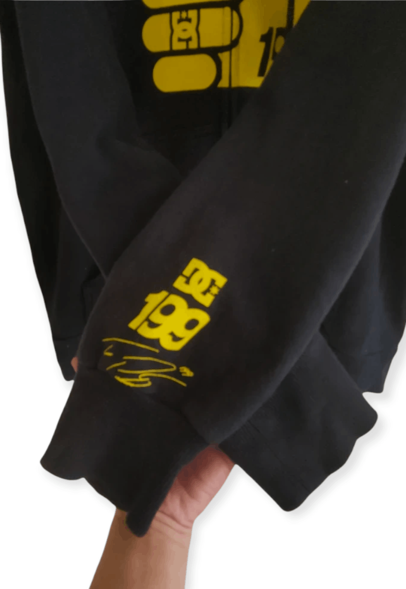 DC × Vintage Rare Vintage Dc Pastrana Big Logo Hoodie Size US L / EU 52-54 / 3 - 7 Thumbnail
