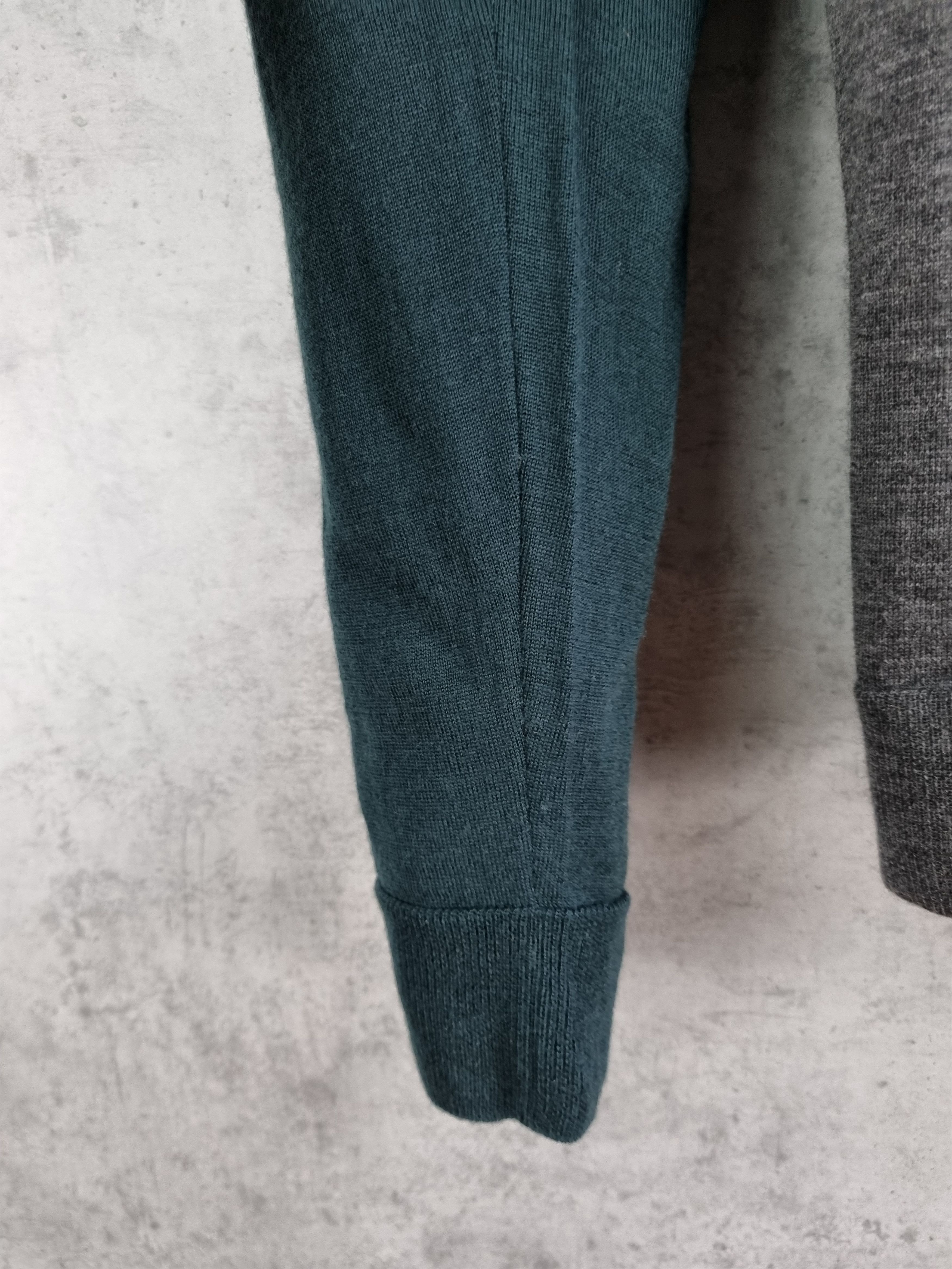 Japanese Brand × Wooyoungmi Rare Wooyoungmi Wool Crewneck Sweater Patchwork Size US M / EU 48-50 / 2 - 13 Thumbnail