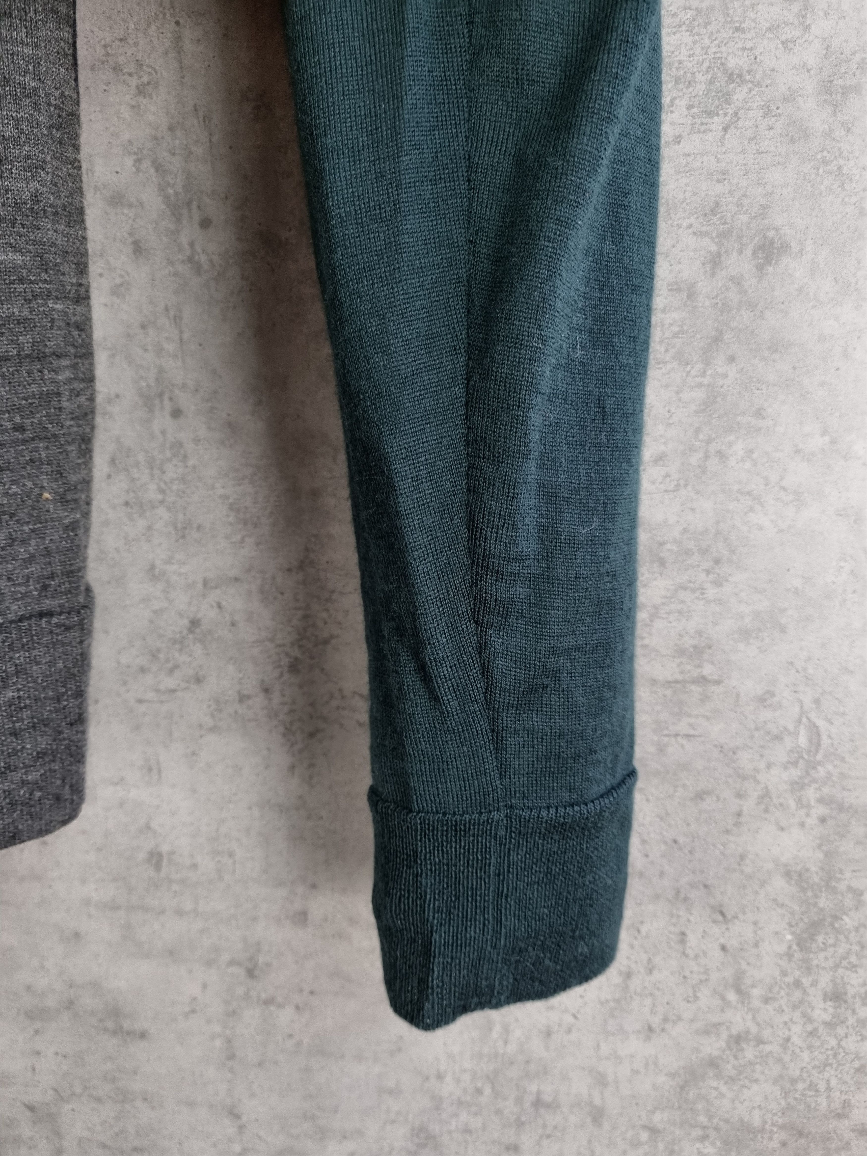 Japanese Brand × Wooyoungmi Rare Wooyoungmi Wool Crewneck Sweater Patchwork Size US M / EU 48-50 / 2 - 12 Thumbnail