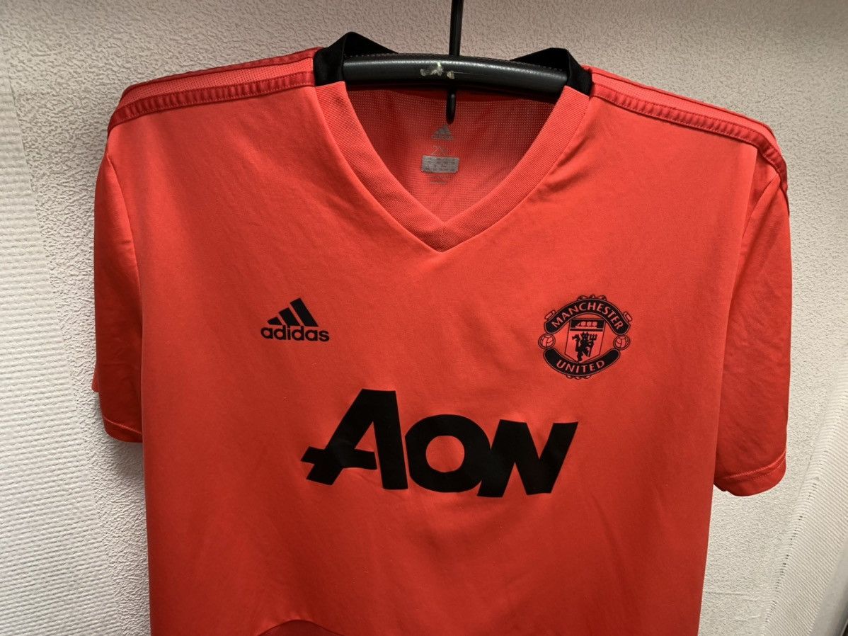 Adidas Manchester United Adidas red soccer jersey Xxl 2Xl aon Size US XXL / EU 58 / 5 - 3 Thumbnail