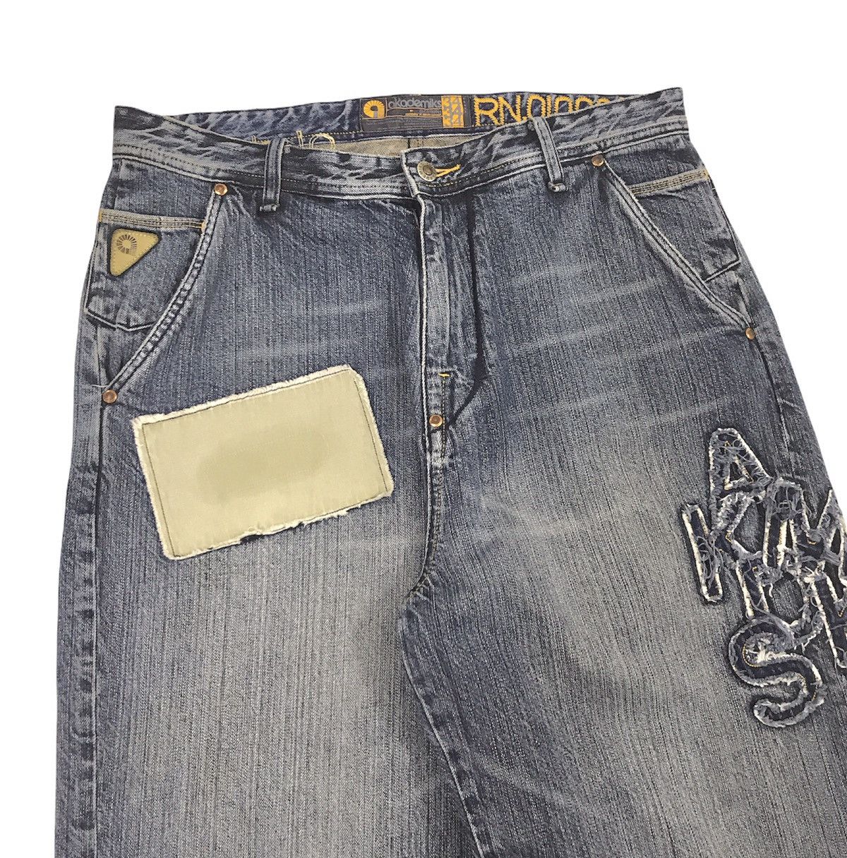 Akademiks Akademiks Patches Baggy Jeans Size US 34 / EU 50 - 4 Thumbnail