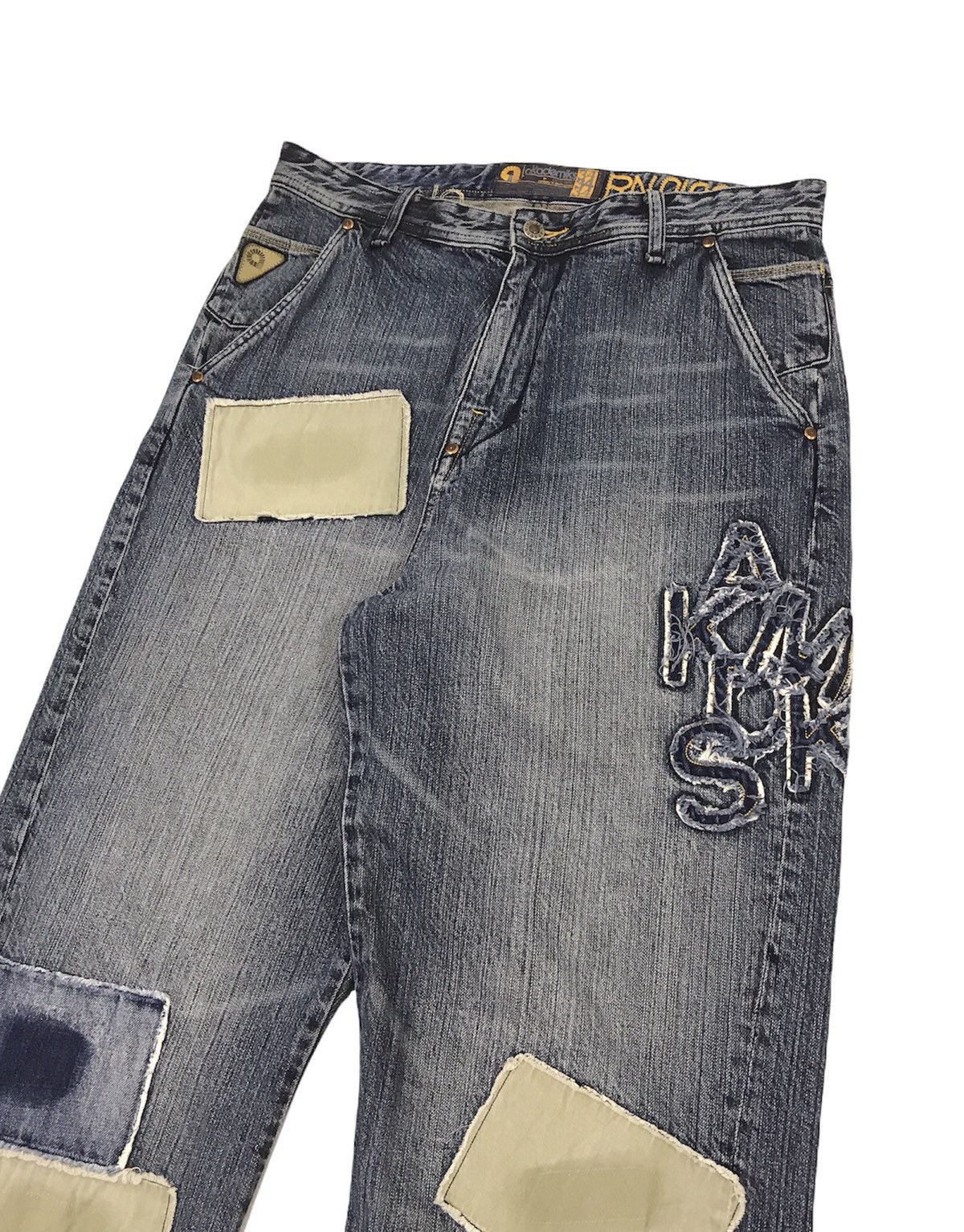 Akademiks Akademiks Patches Baggy Jeans Size US 34 / EU 50 - 3 Thumbnail
