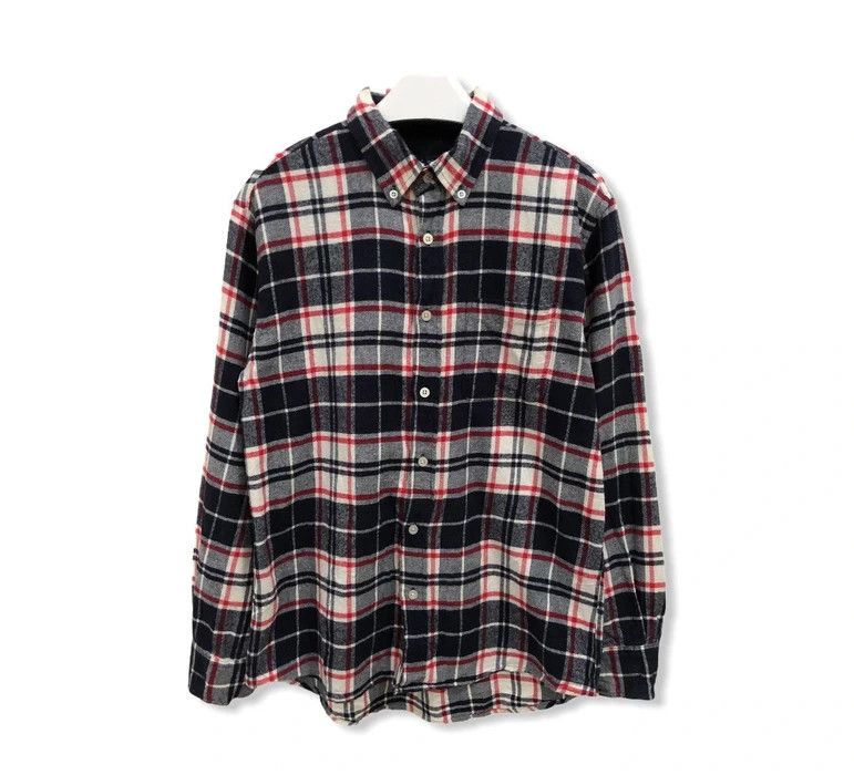 Japanese Brand Japanese Brand Clothes Linch Plaid Tartan Flannel Shirt ...