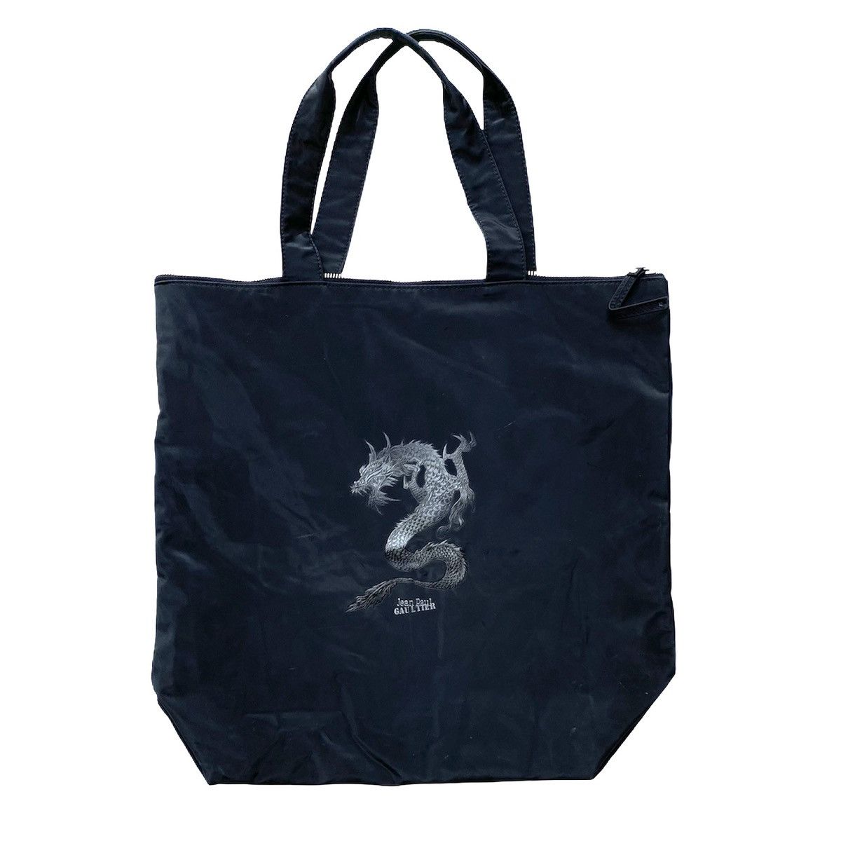 Jean Paul Gaultier Archive Dragon Motif Tote Bag | Grailed