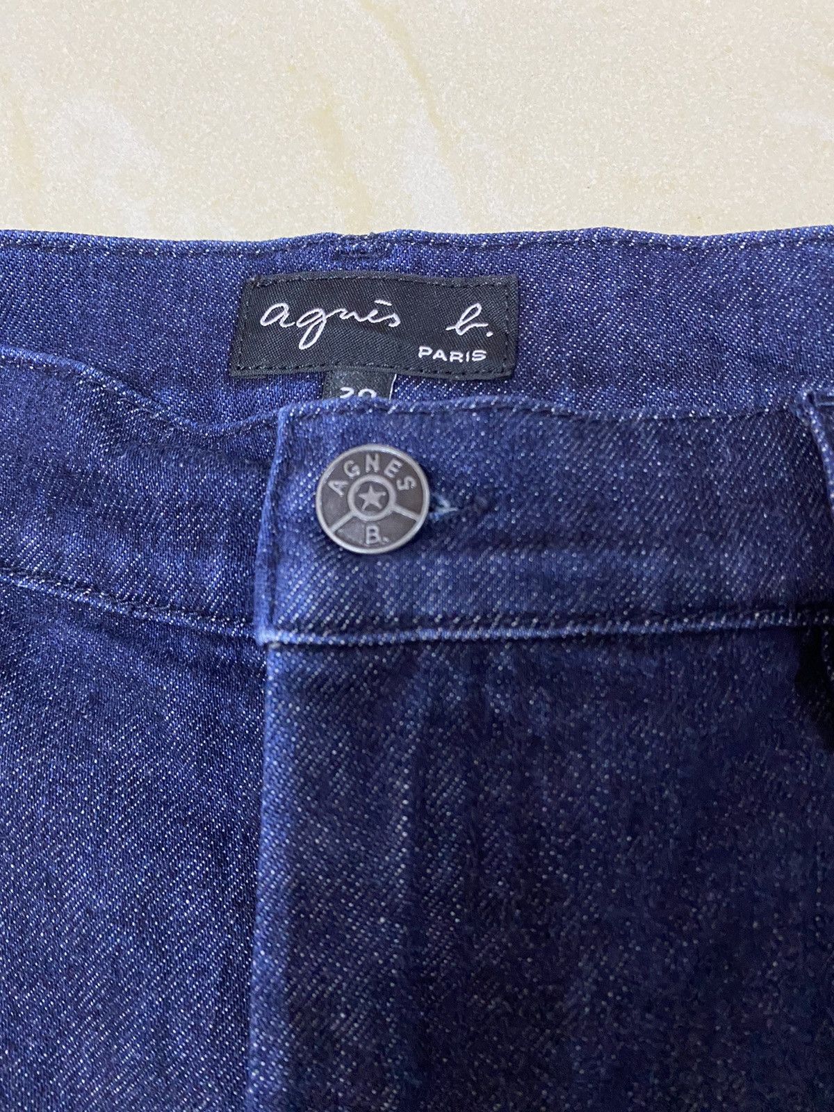 Vintage Wide Leg Jeans Agnes B Women Size 29" - 5 Thumbnail