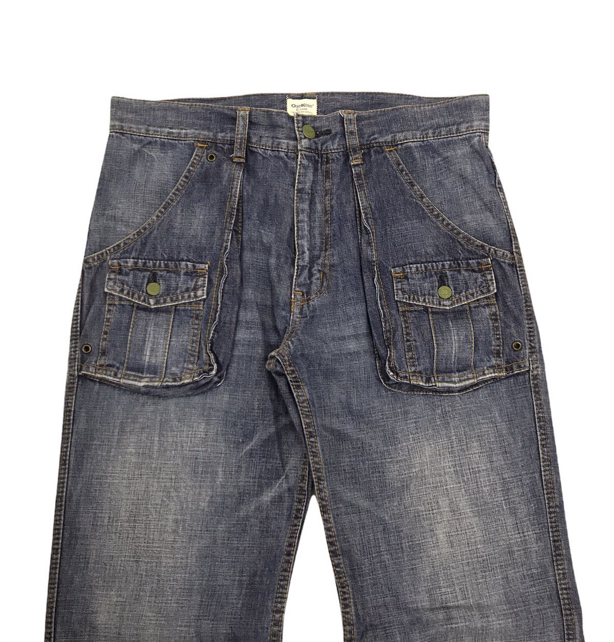 Japanese Brand Vintage Oshkosh Japan Bushpants Jeans Size US 33 - 3 Thumbnail