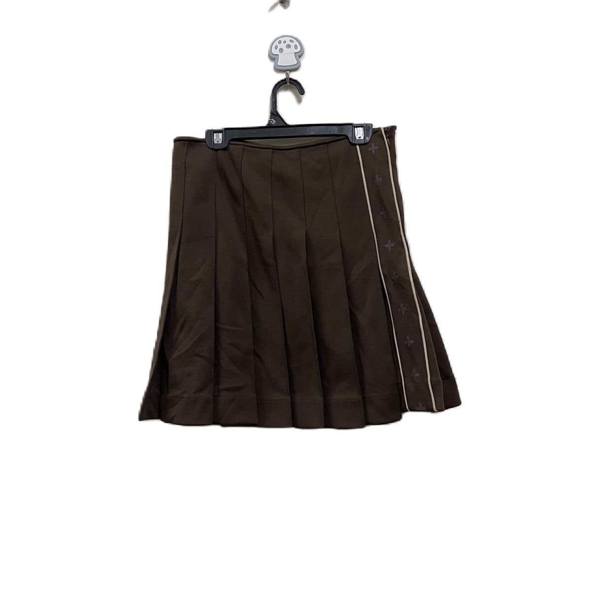 image of Head Porter Plus Skirt in Dark Brown, Women's (Size 26)