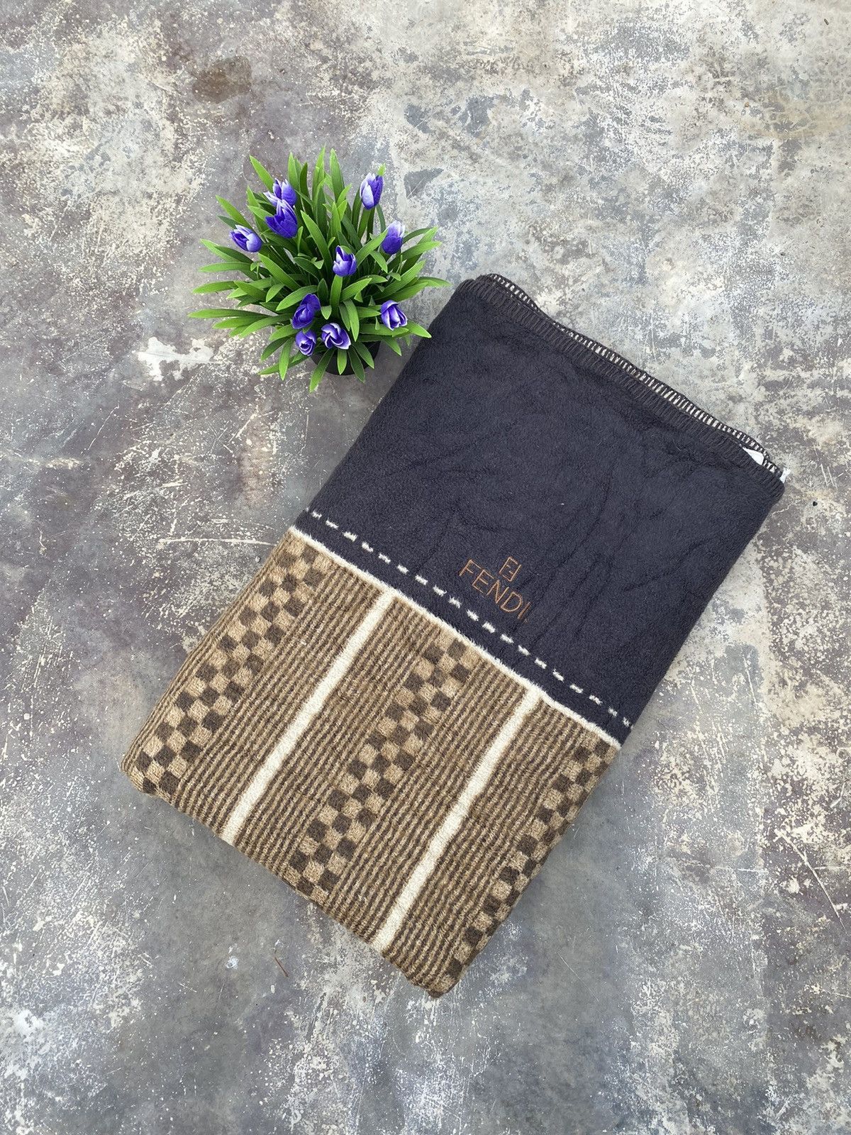 Fendi FENDI Teleria Blanket Size ONE SIZE - 1 Thumbnail