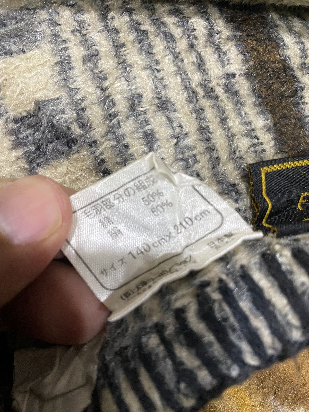 Fendi FENDI Teleria Blanket Size ONE SIZE - 6 Thumbnail