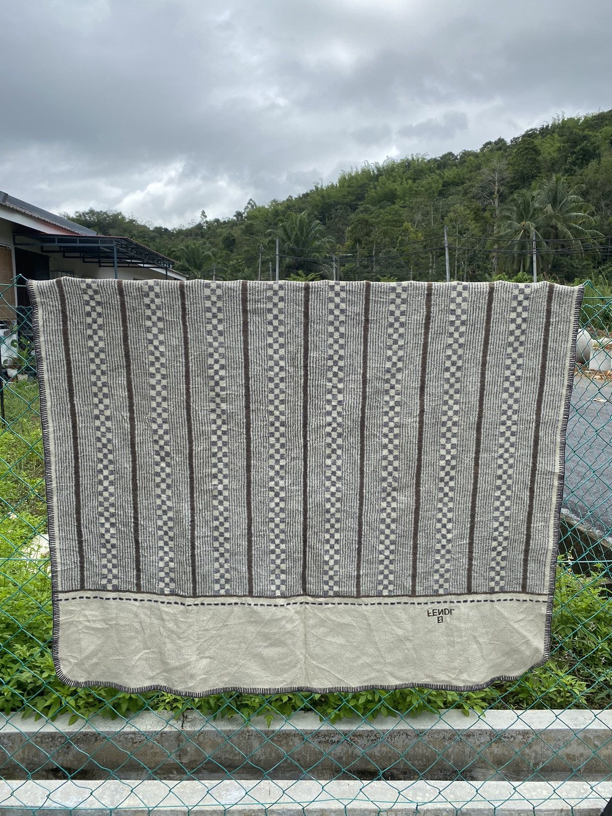 Fendi FENDI Teleria Blanket Size ONE SIZE - 3 Thumbnail