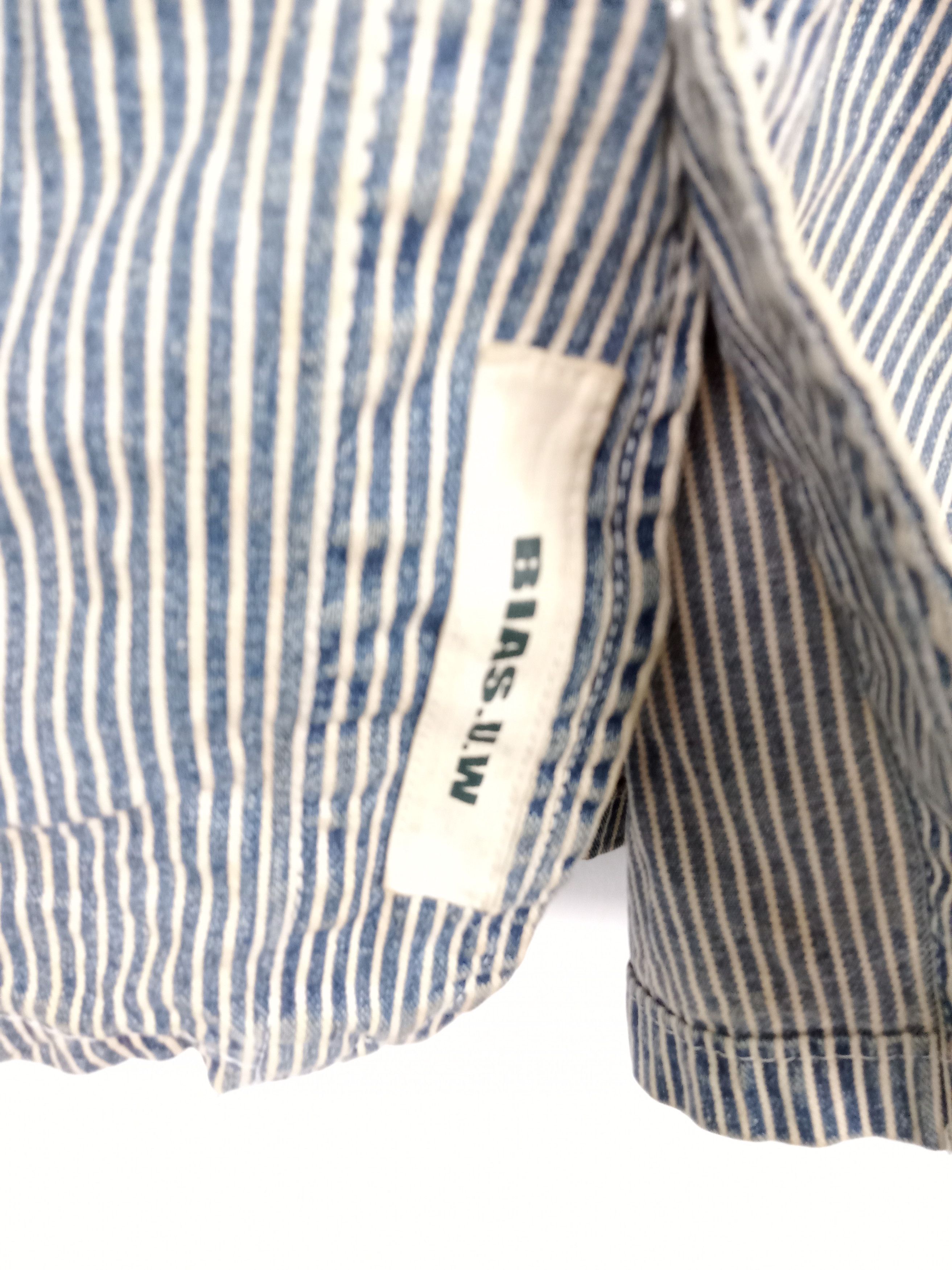 Bias × Japanese Brand × Vintage VINTAGE BIAS.U.W HICKORY JACKET Size US L / EU 52-54 / 3 - 3 Thumbnail