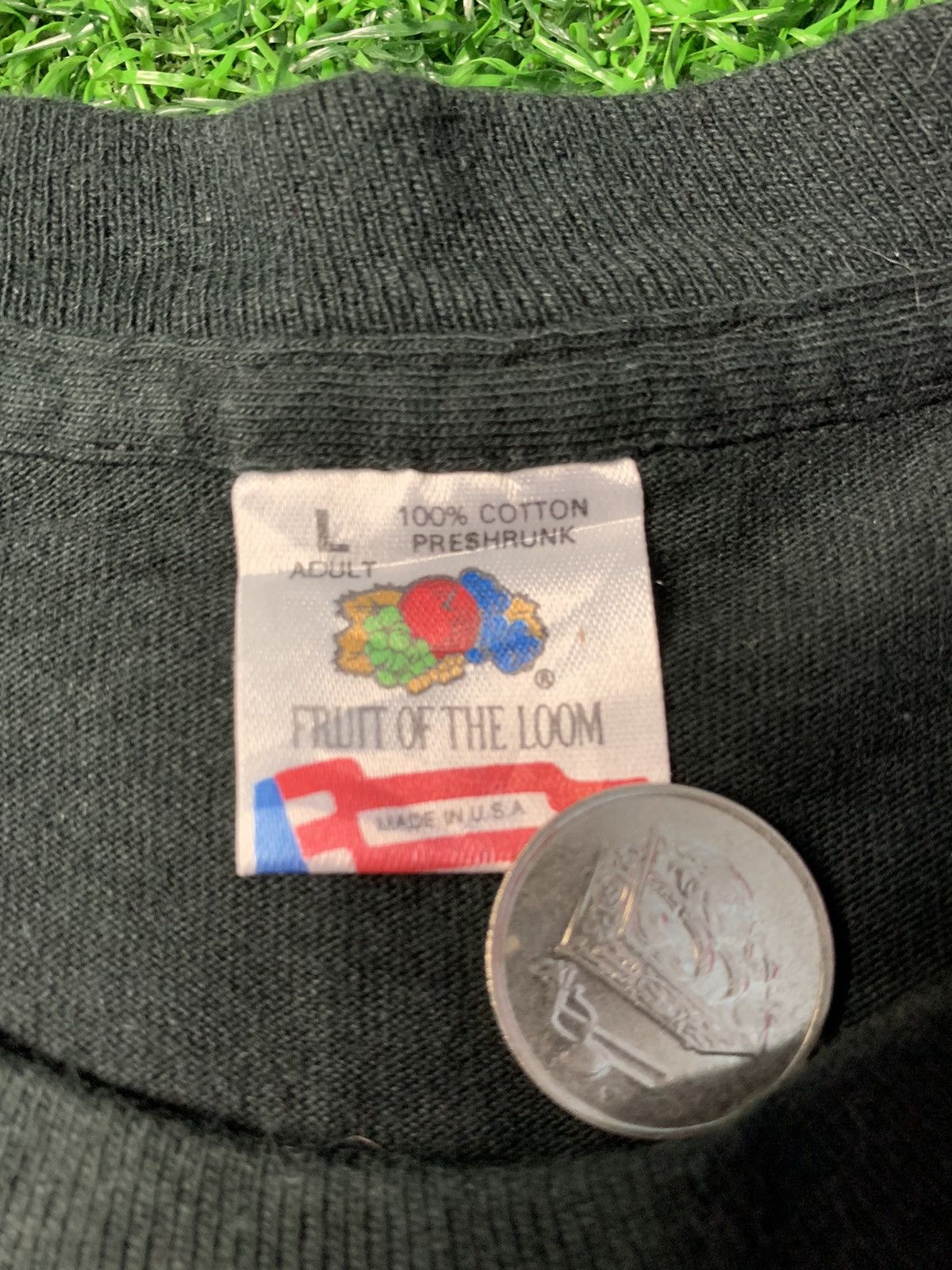 Fruit Of The Loom Vintage Craze Box Logo Tee Usa Single Stitch Size US M / EU 48-50 / 2 - 3 Thumbnail