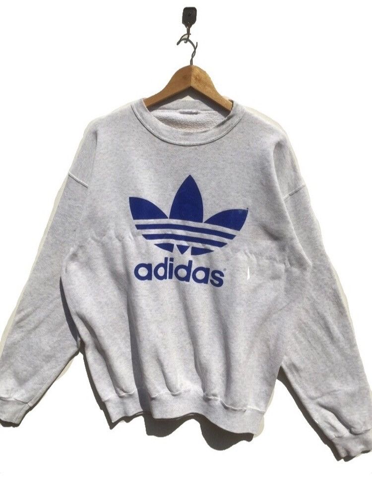 Adidas × Vintage RARE VINTAGE ADIDAS BIG LOGO Size US XL / EU 56 / 4 - 1 Thumbnail