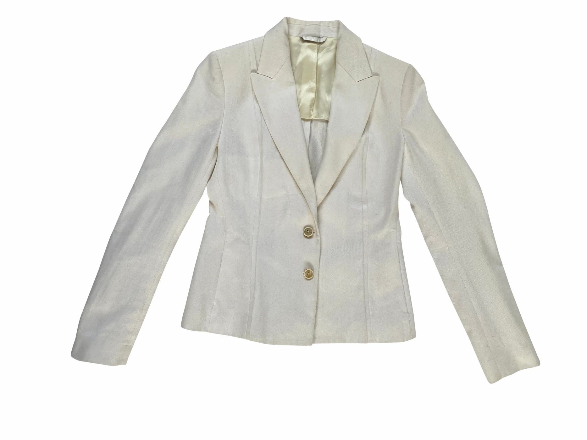 Maison Margiela ⚡️QUICK SALE⚡️Maison Margiela Line 4 White Blazer Jacket Size M / US 6-8 / IT 42-44 - 1 Thumbnail