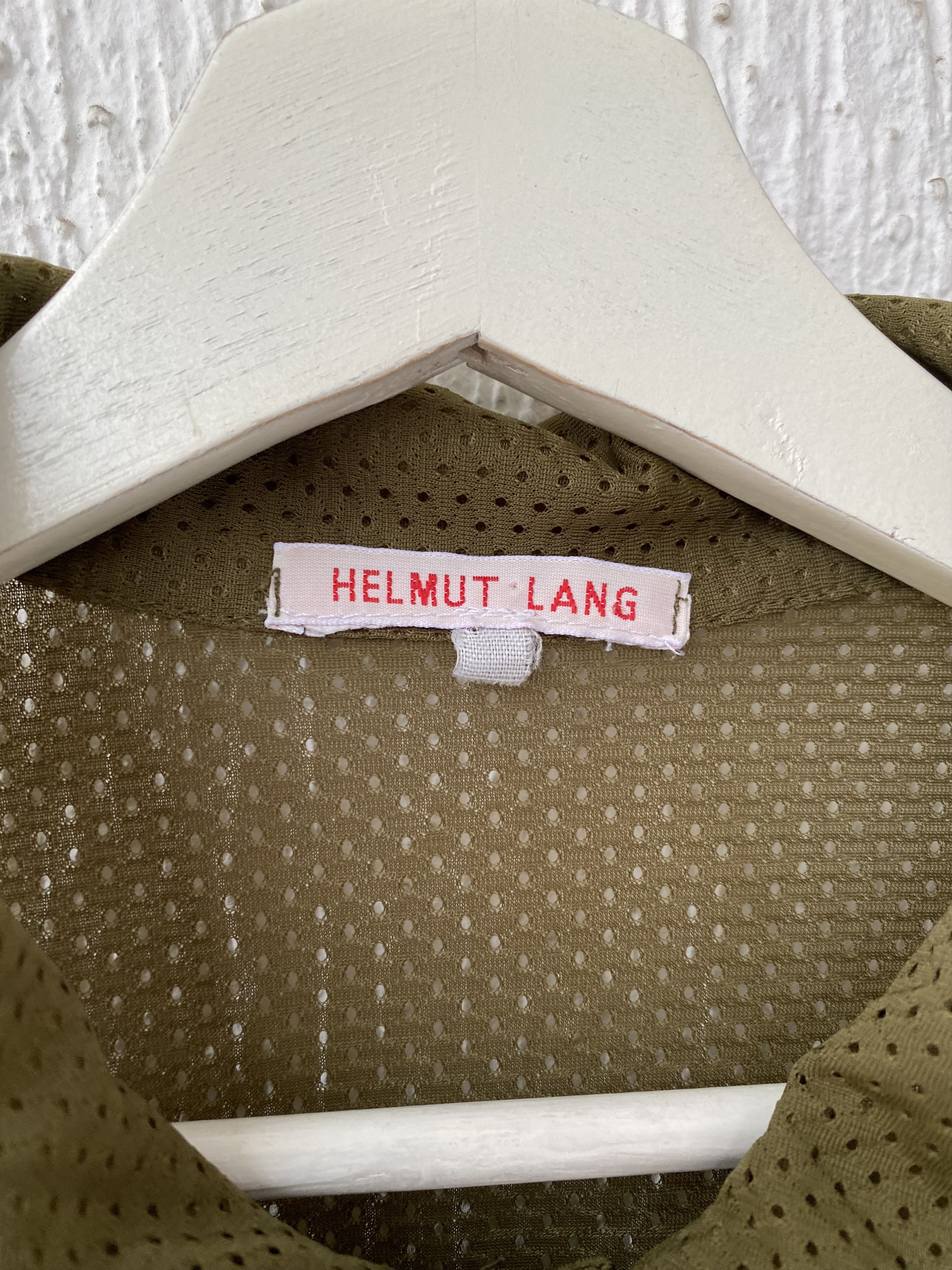 Helmut Lang OG mesh polo shirt Size US M / EU 48-50 / 2 - 4 Thumbnail