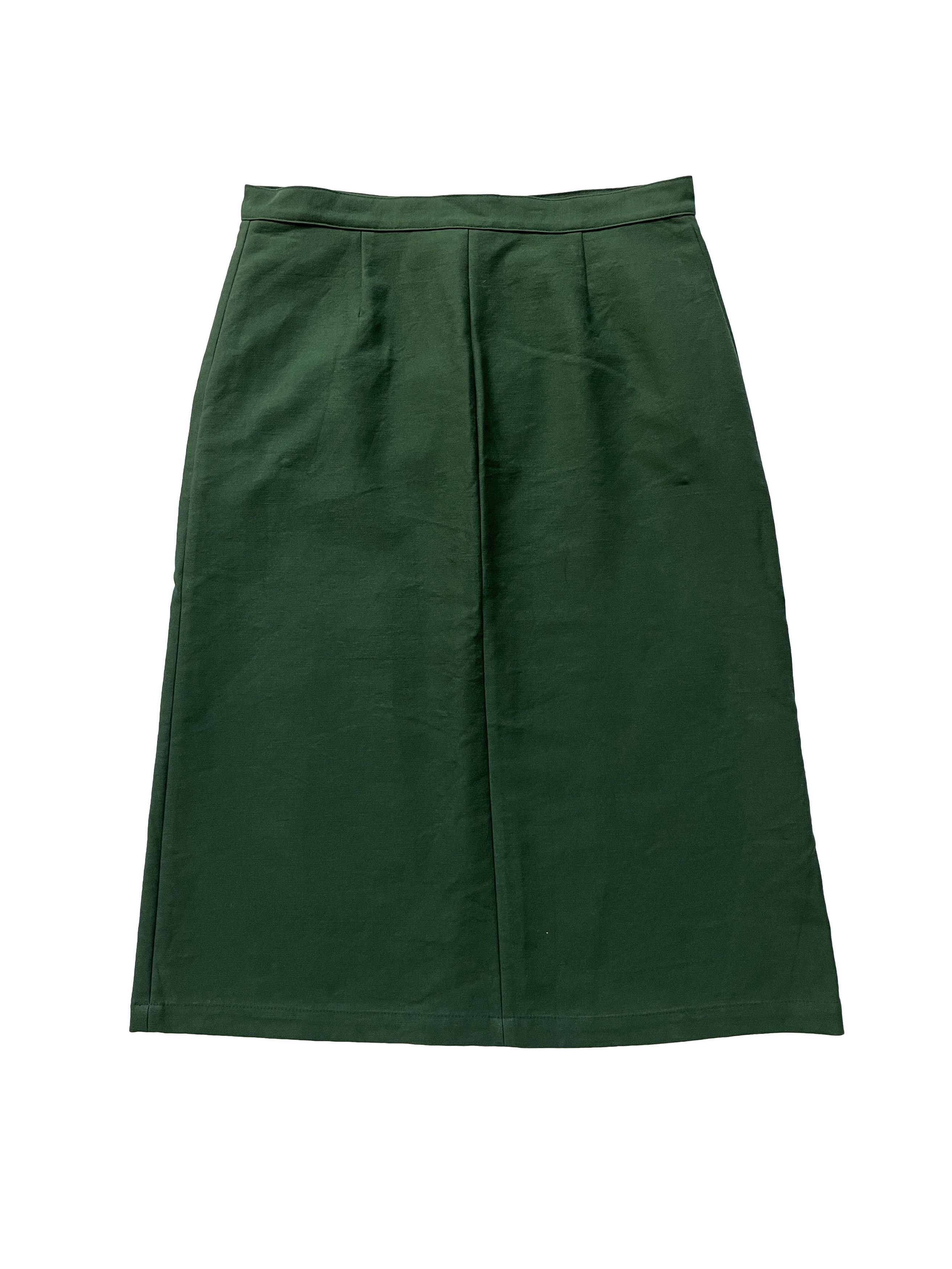 Mandarina Duck ⚡️QUICK SALE⚡️1990's Mandarina Duck Exowear Green Skirt Size 28" / US 6 / IT 42 - 2 Thumbnail