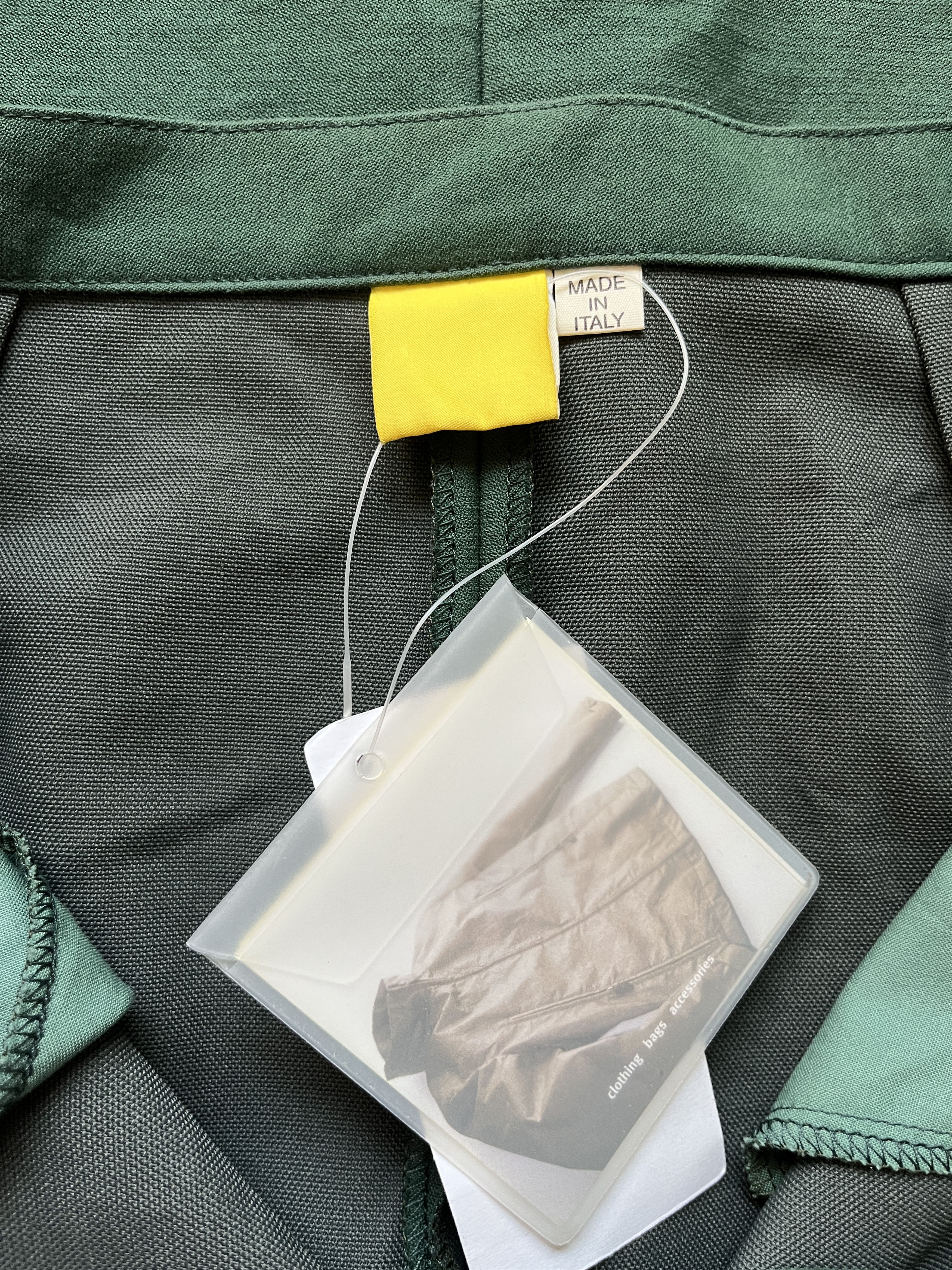 Mandarina Duck ⚡️QUICK SALE⚡️1990's Mandarina Duck Exowear Green Skirt Size 28" / US 6 / IT 42 - 3 Thumbnail