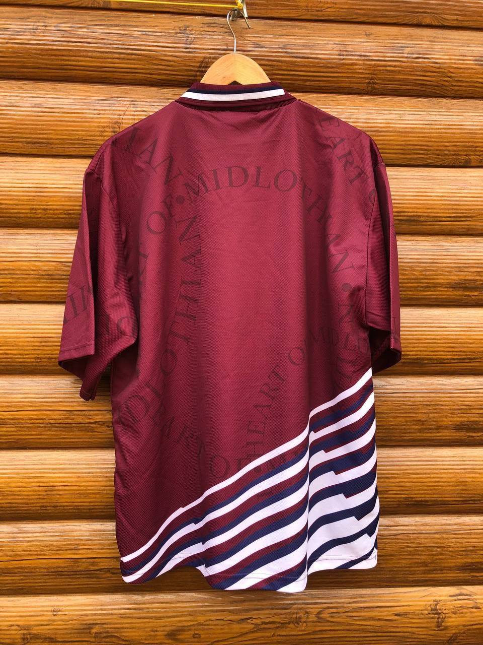 Vintage Vintage 1998/1999 Heart of Midlothian football shirt jersey Size US L / EU 52-54 / 3 - 3 Thumbnail