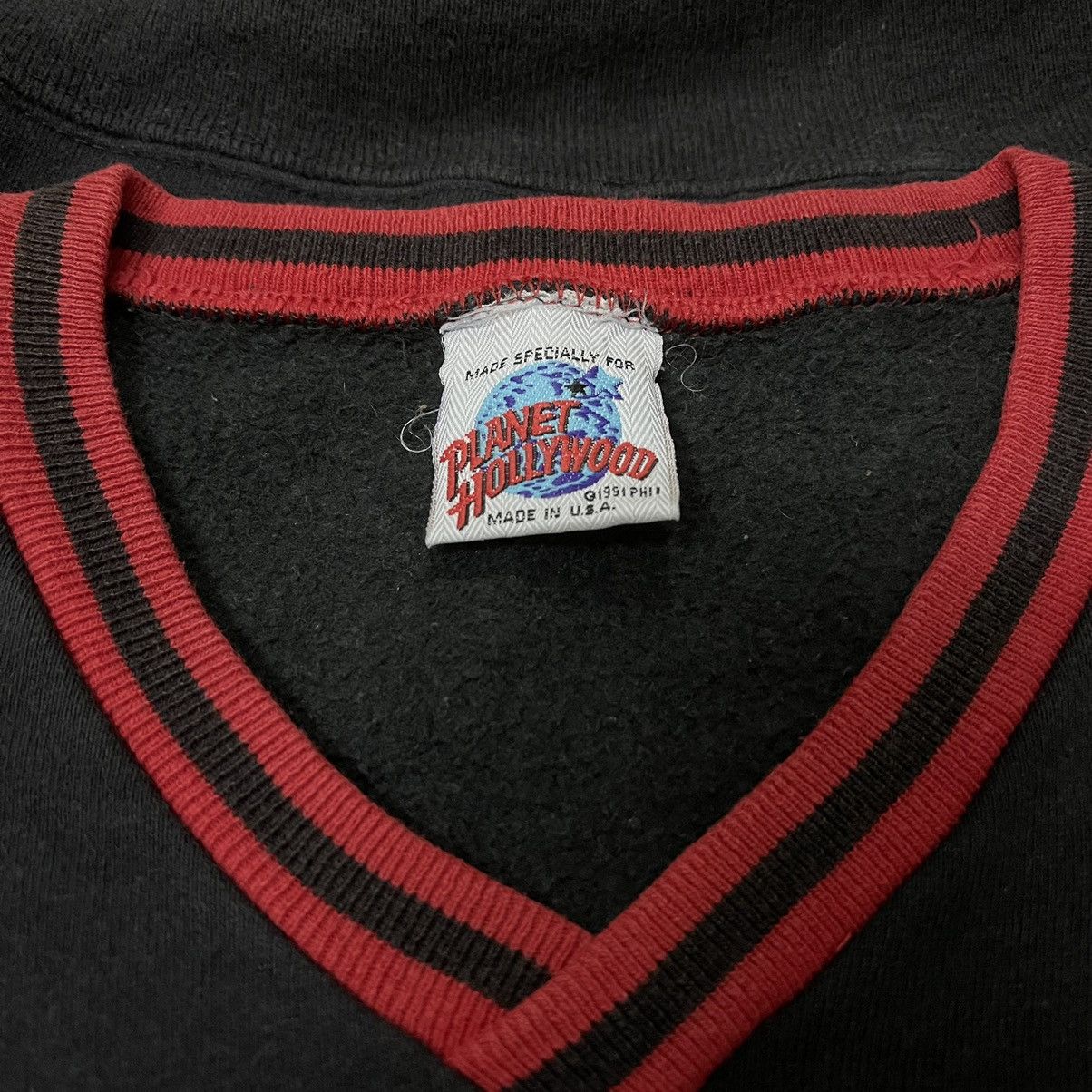 Hard Rock Cafe Vintage 90s Planet Hollywood Celebrity edition sweatshirt Size US S / EU 44-46 / 1 - 5 Thumbnail