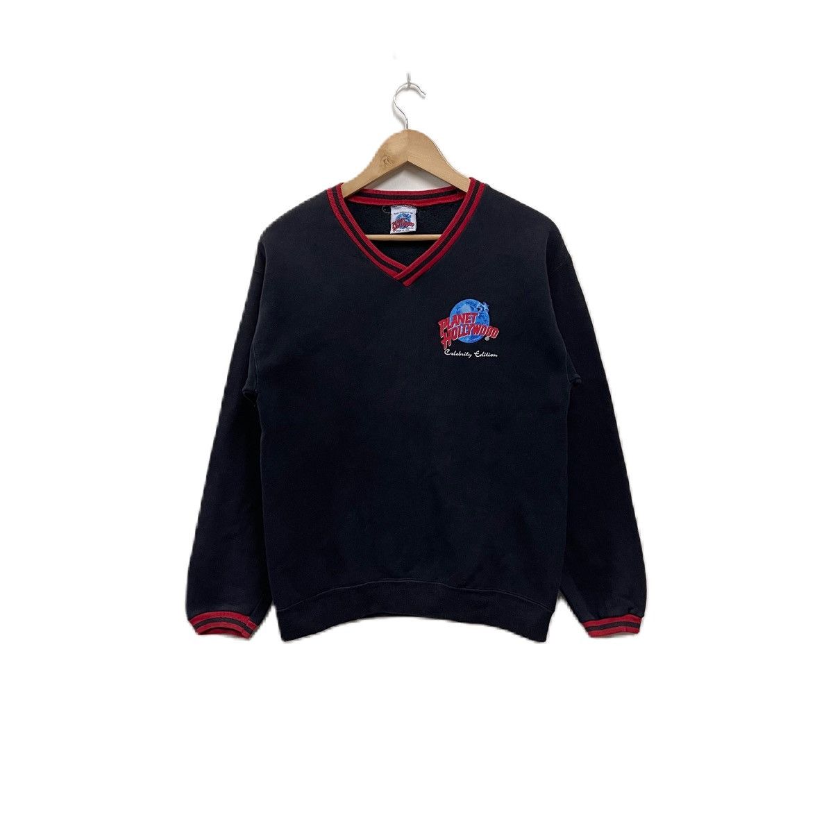 Hard Rock Cafe Vintage 90s Planet Hollywood Celebrity edition sweatshirt Size US S / EU 44-46 / 1 - 2 Thumbnail