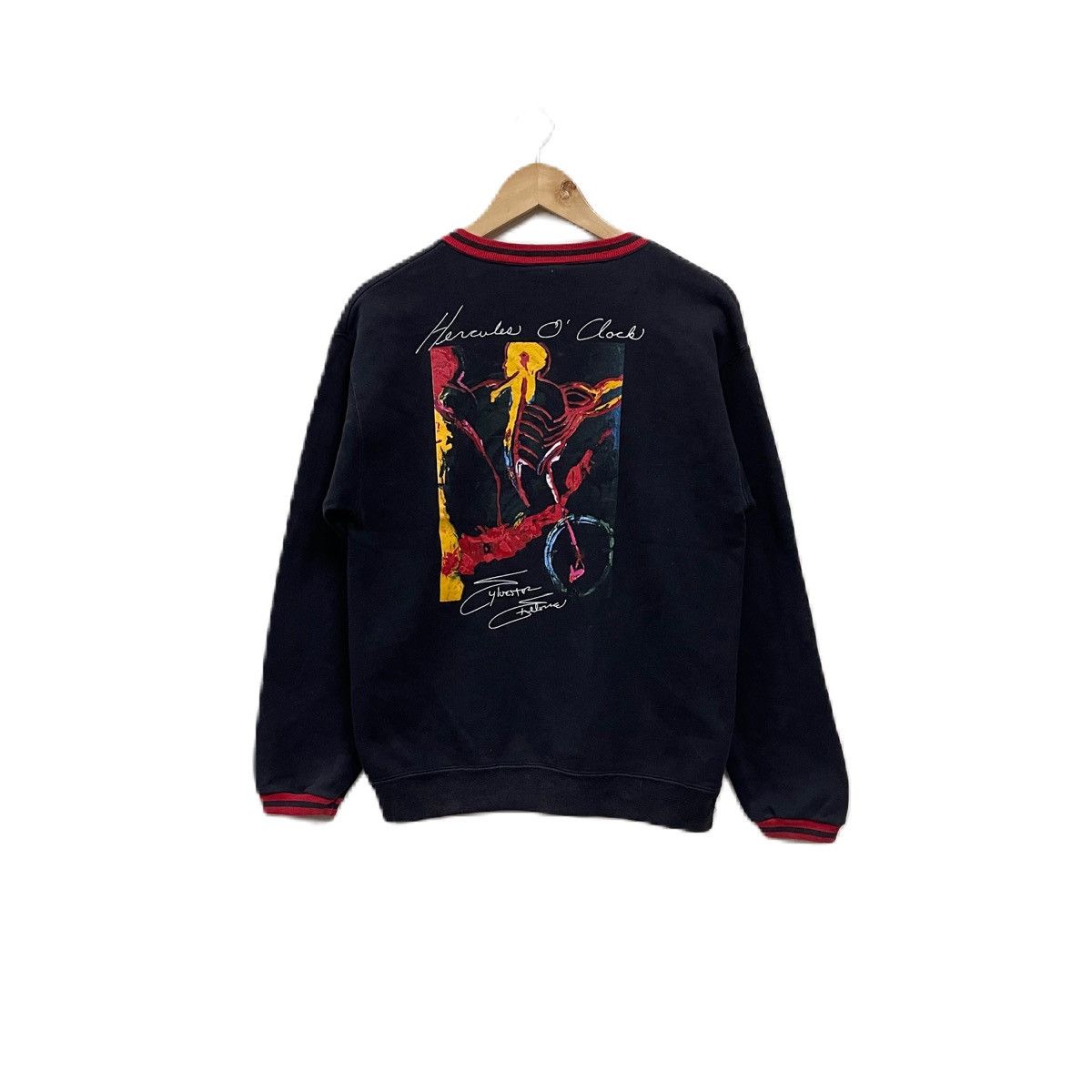Hard Rock Cafe Vintage 90s Planet Hollywood Celebrity edition sweatshirt Size US S / EU 44-46 / 1 - 1 Thumbnail