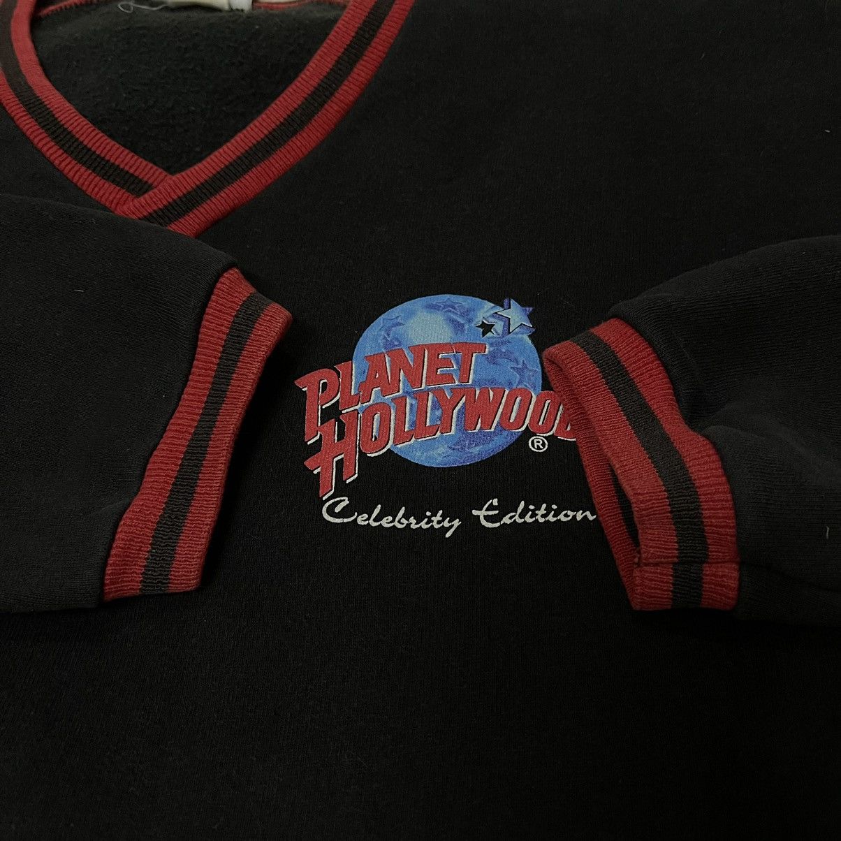 Hard Rock Cafe Vintage 90s Planet Hollywood Celebrity edition sweatshirt Size US S / EU 44-46 / 1 - 4 Thumbnail