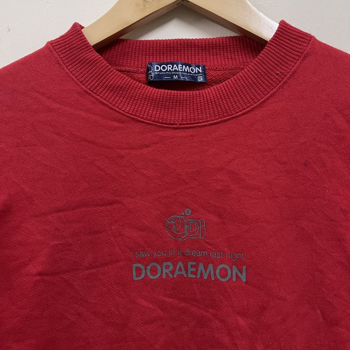 Anime Vintage 90s DORAEMON sweatshirt pullover Size US S / EU 44-46 / 1 - 2 Thumbnail