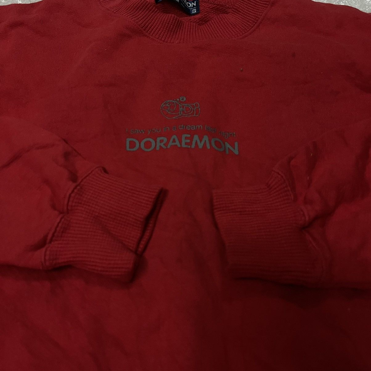 Anime Vintage 90s DORAEMON sweatshirt pullover Size US S / EU 44-46 / 1 - 3 Thumbnail
