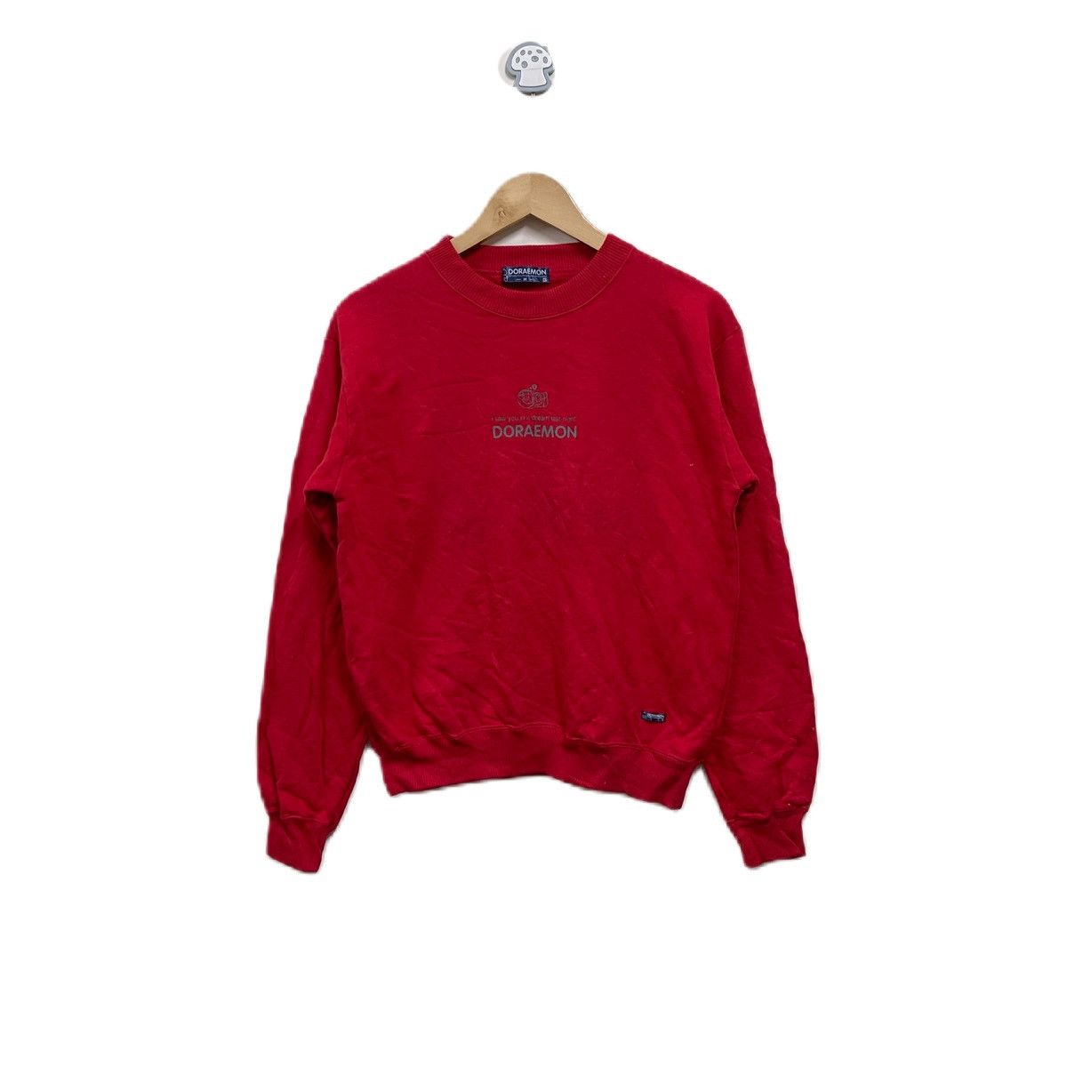 Anime Vintage 90s DORAEMON sweatshirt pullover Size US S / EU 44-46 / 1 - 1 Thumbnail